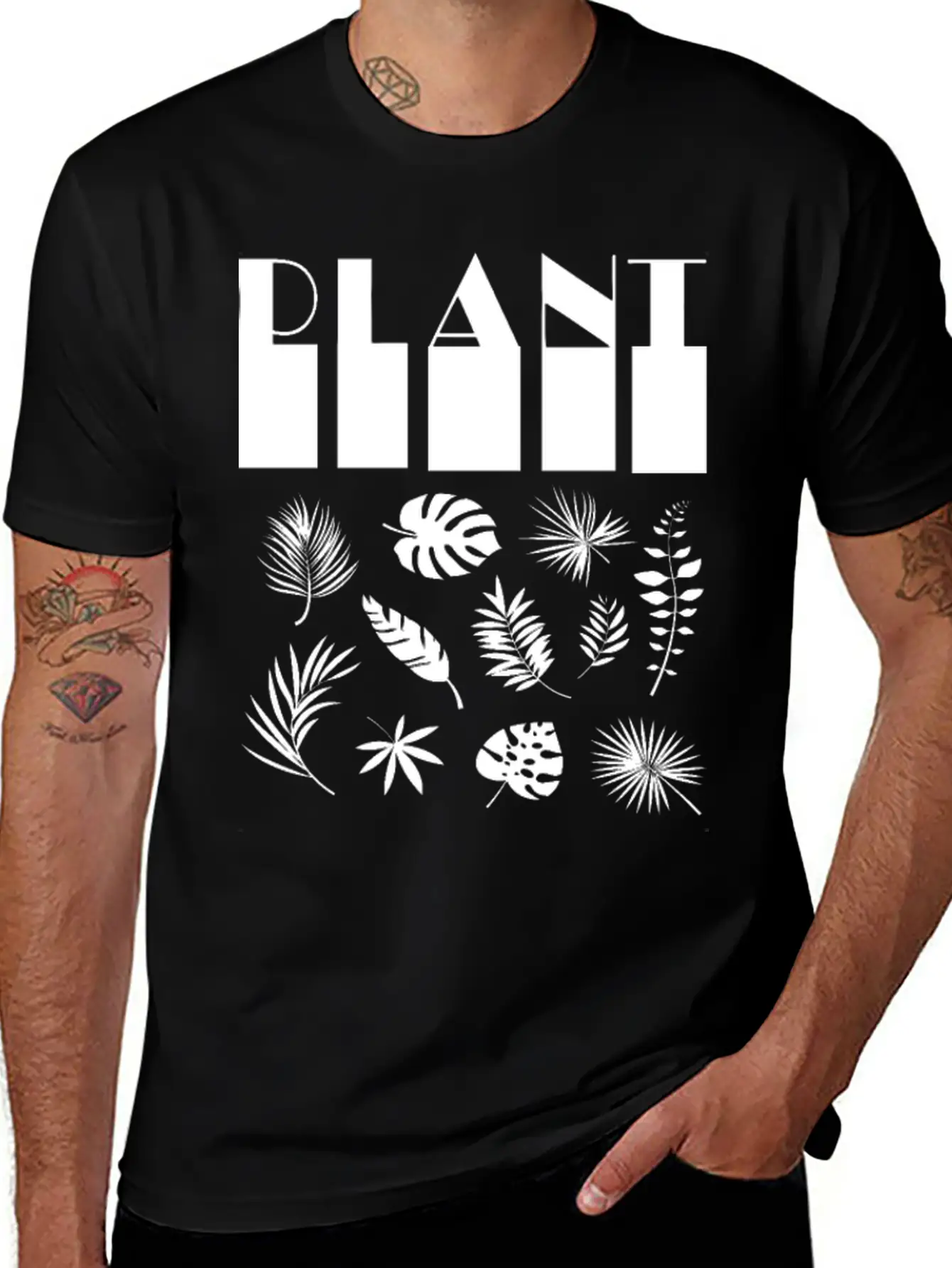 "PLANT BASED" Unisex Casual T-Shirt – Clean Design For Daily Comfort