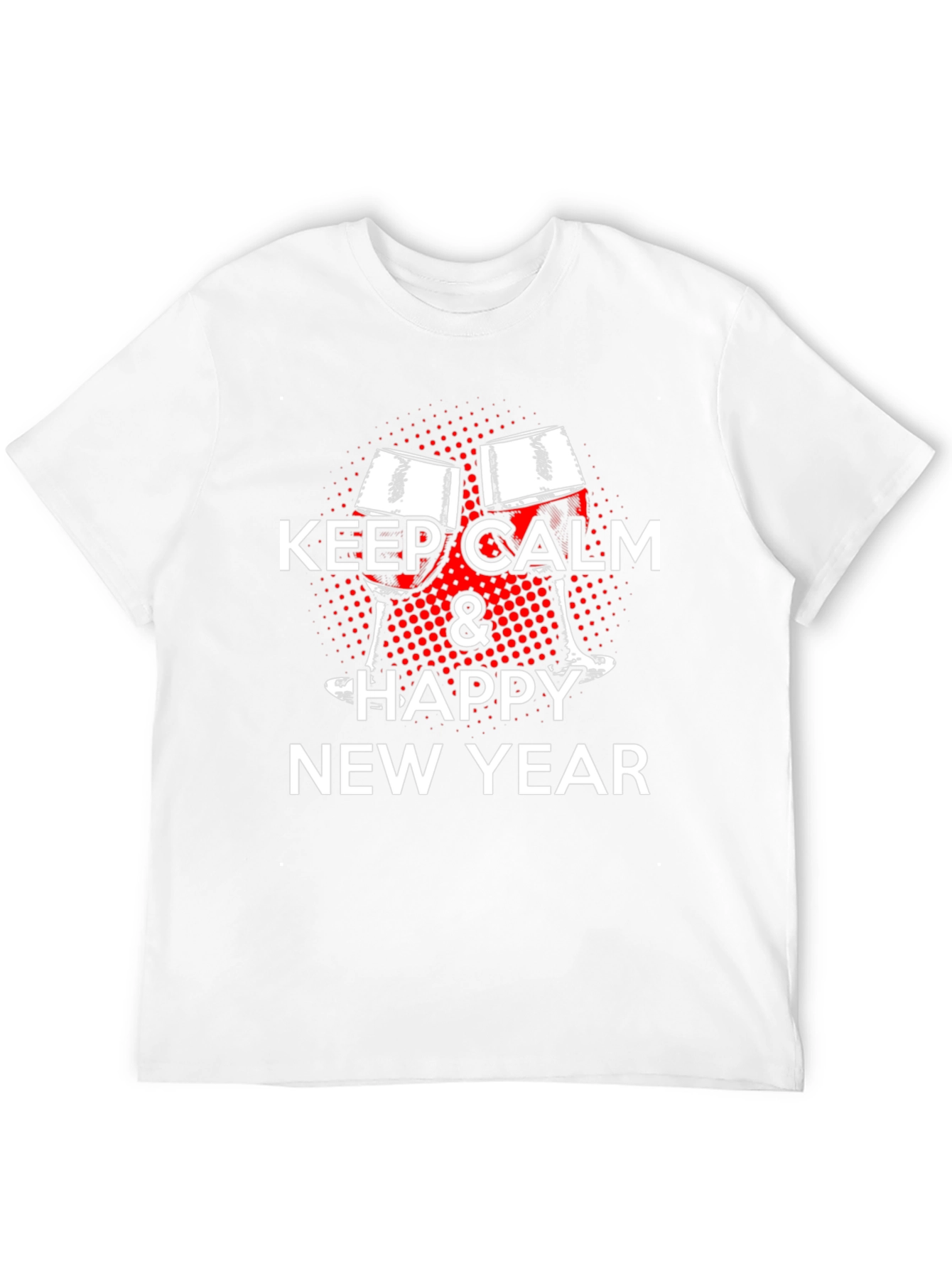 Keep Calm & Happy New Year T-Shirt