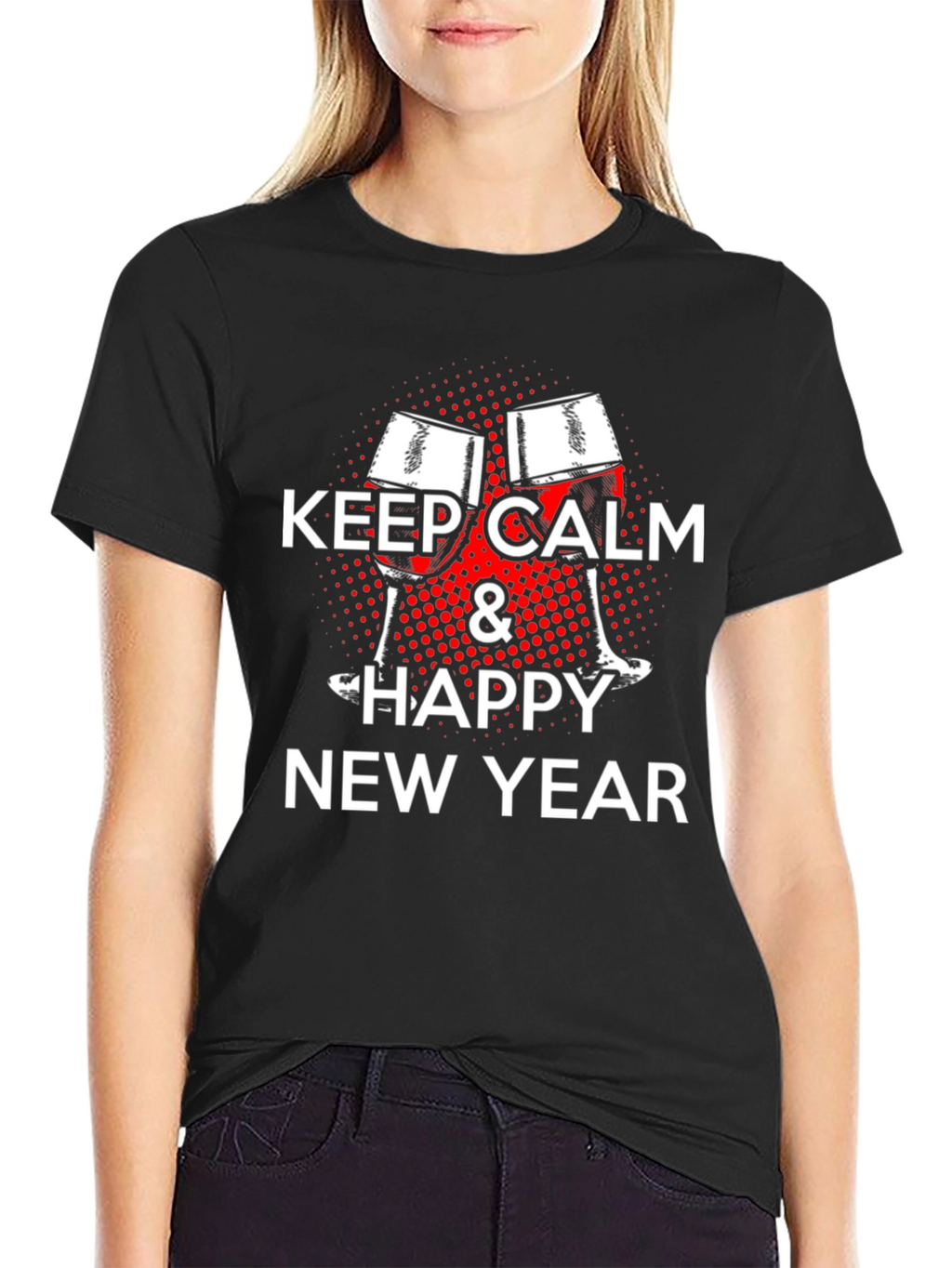 Keep Calm & Happy New Year T-Shirt