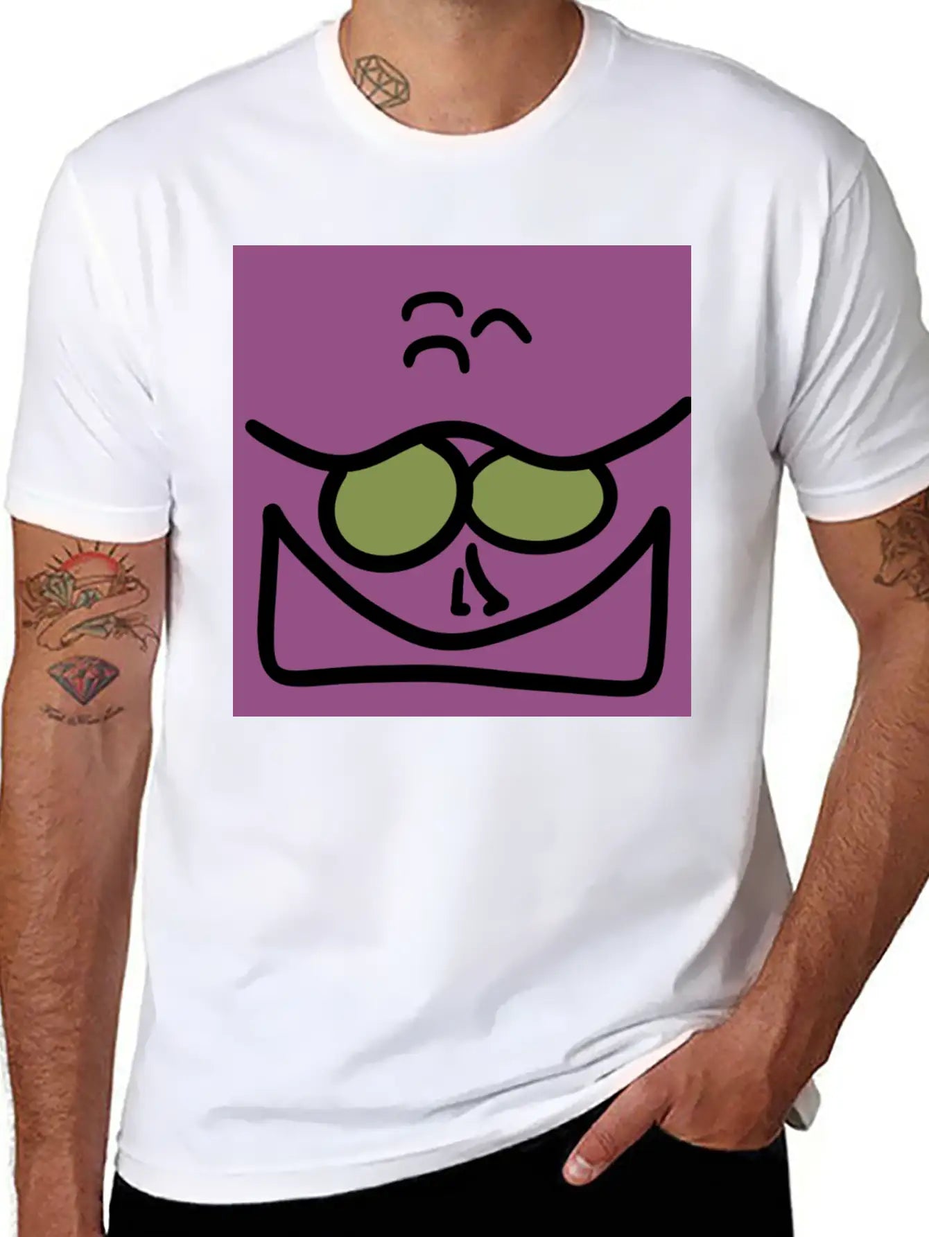 #0038 Casual Graphic T-Shirt – Simple And Comfortable Daily Wear