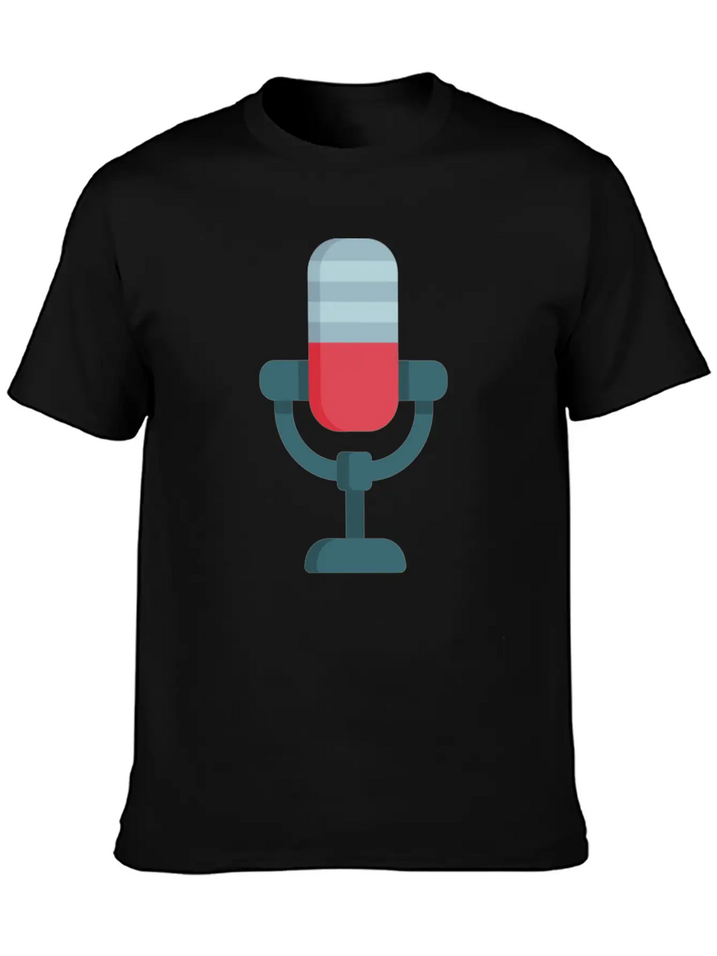 023 Microphone Stylish Everyday T-Shirt – Unisex Basic Cotton Tee