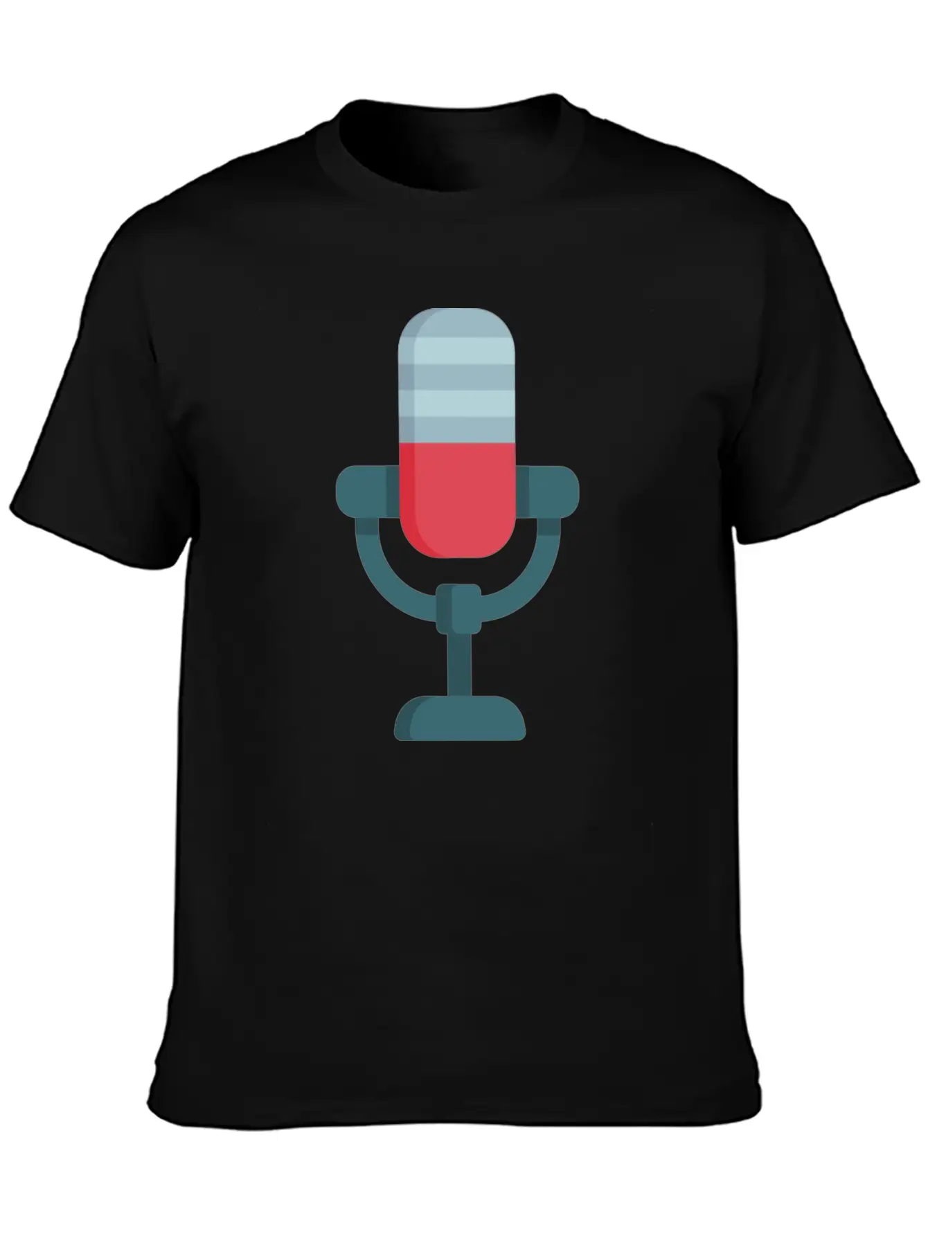 023 Microphone Stylish Everyday T-Shirt – Unisex Basic Cotton Tee