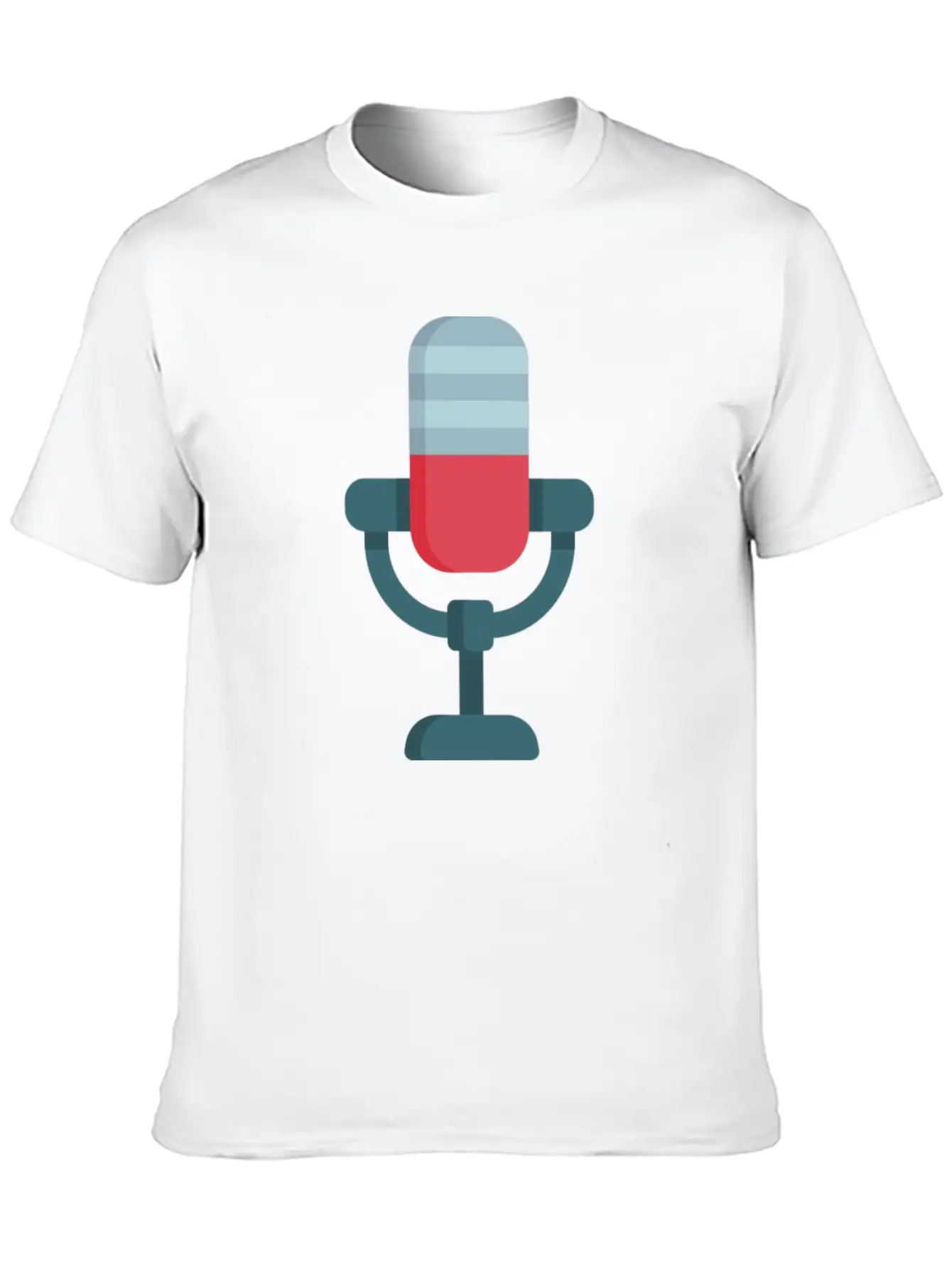 023 Microphone Stylish Everyday T-Shirt – Unisex Basic Cotton Tee