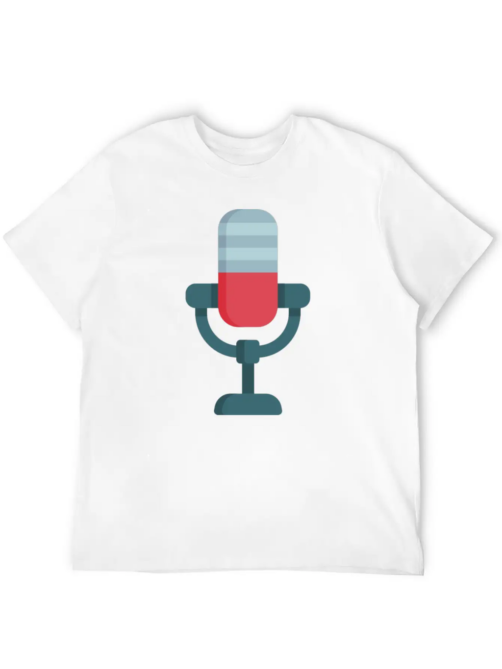 023 Microphone Stylish Everyday T-Shirt – Unisex Basic Cotton Tee