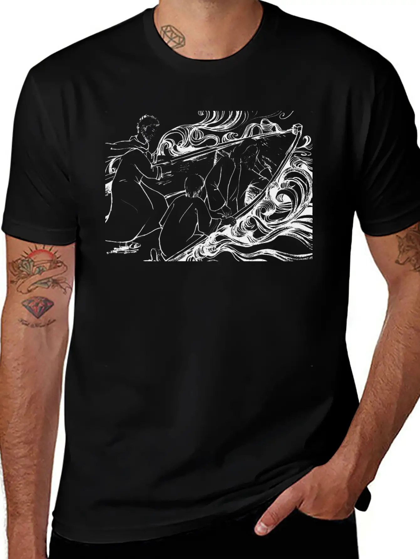 03 Mark 4:3541 02 Casual Graphic T-Shirt – Simple And Comfortable Daily Wear