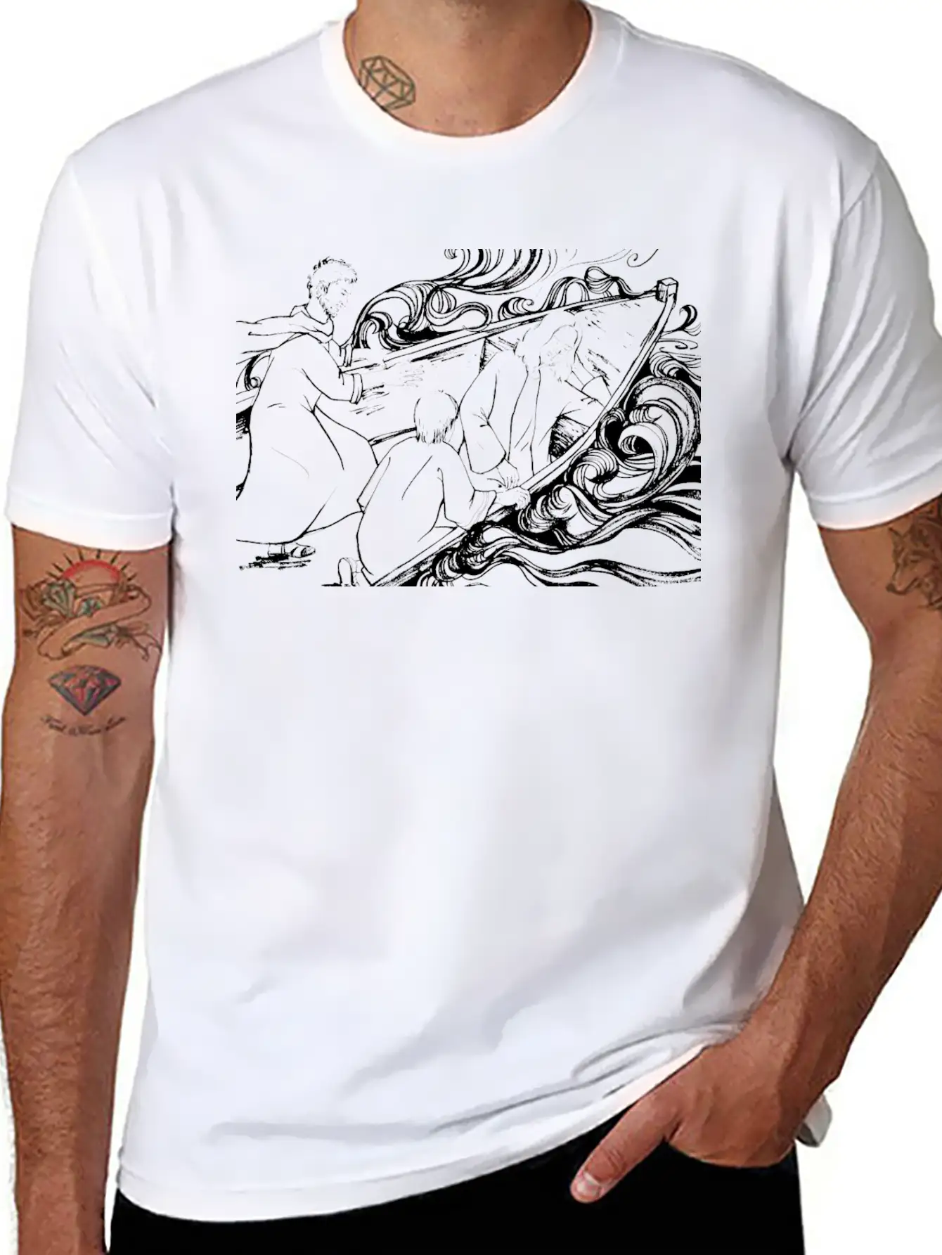 03 Mark 4:3541 02 Casual Graphic T-Shirt – Simple And Comfortable Daily Wear