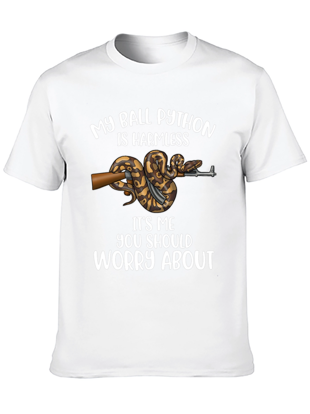 Ball Python Graphic Tee - Harmless
