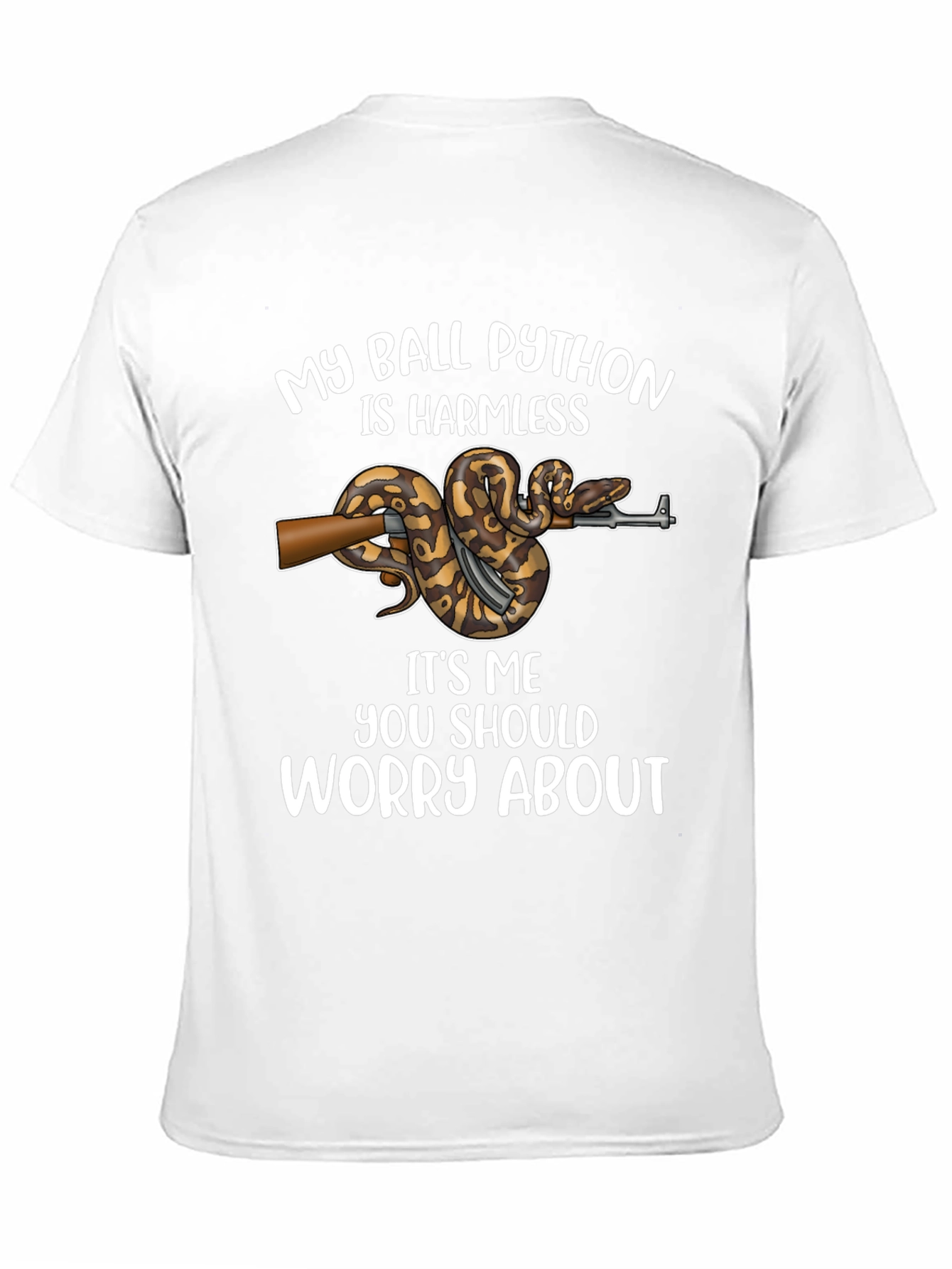 Ball Python Graphic Tee - Harmless