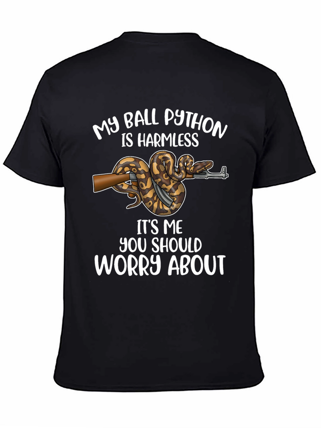 Ball Python Graphic Tee - Harmless