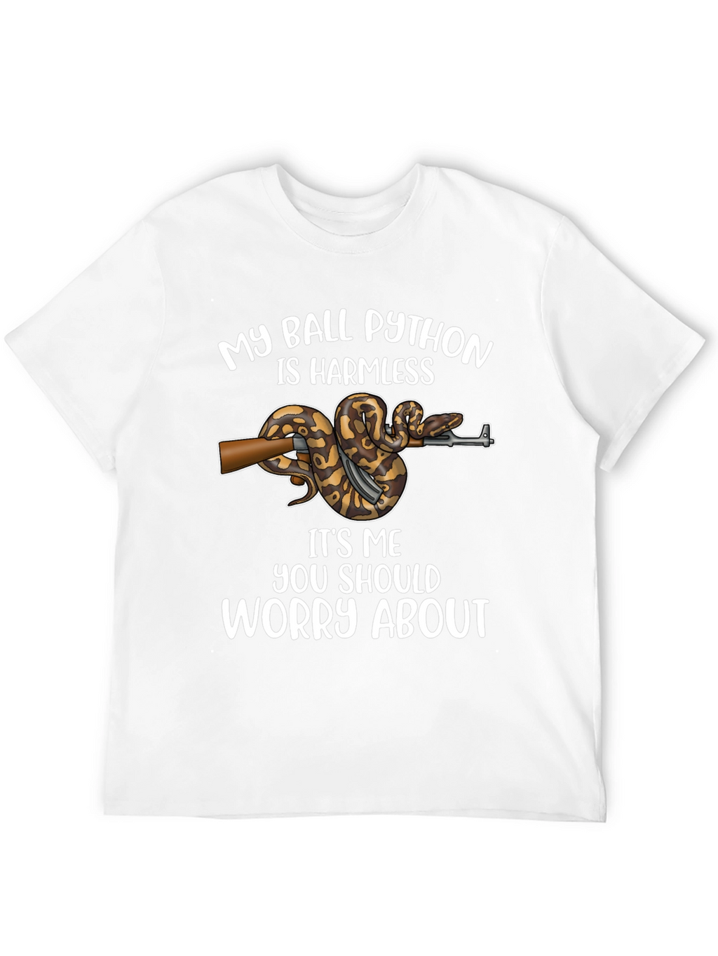 Ball Python Graphic Tee - Harmless