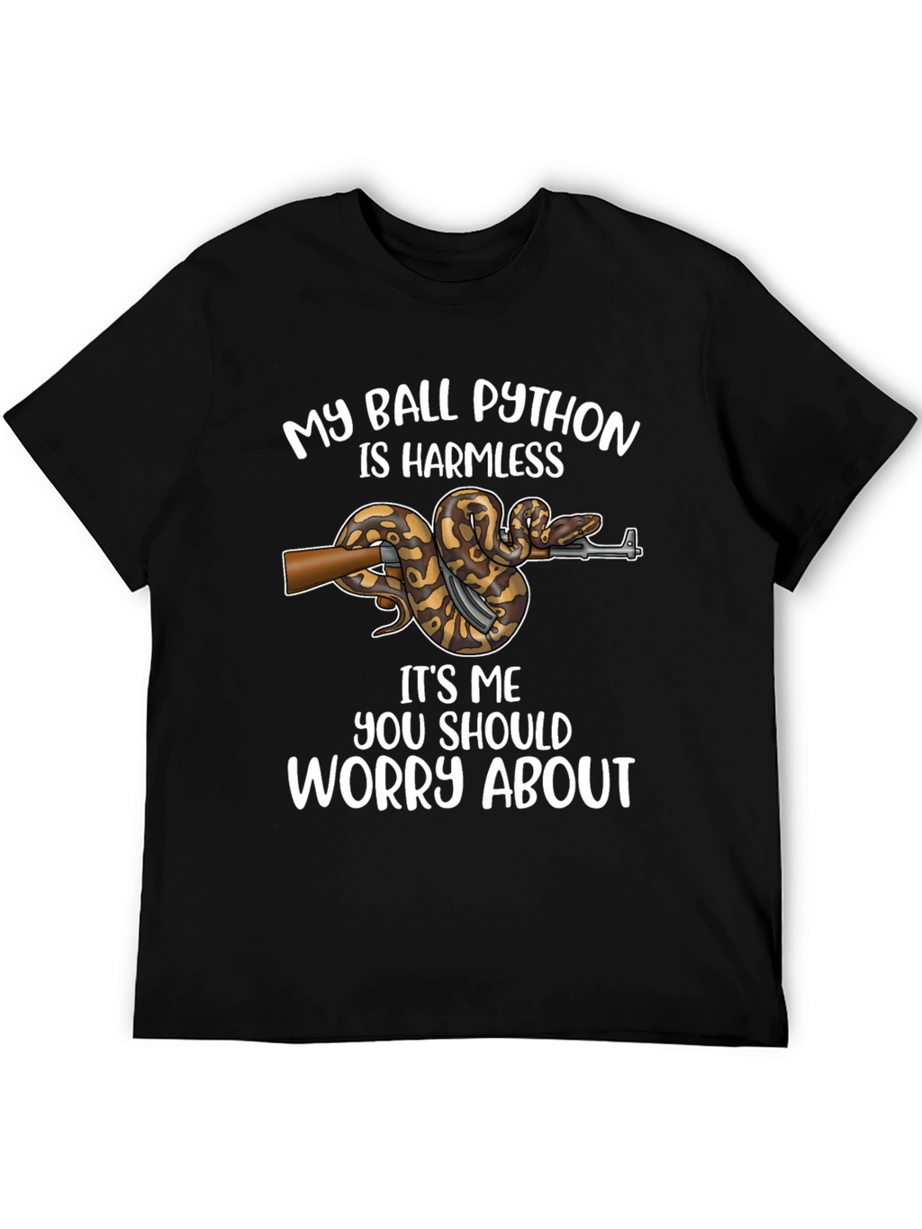 Ball Python Graphic Tee - Harmless