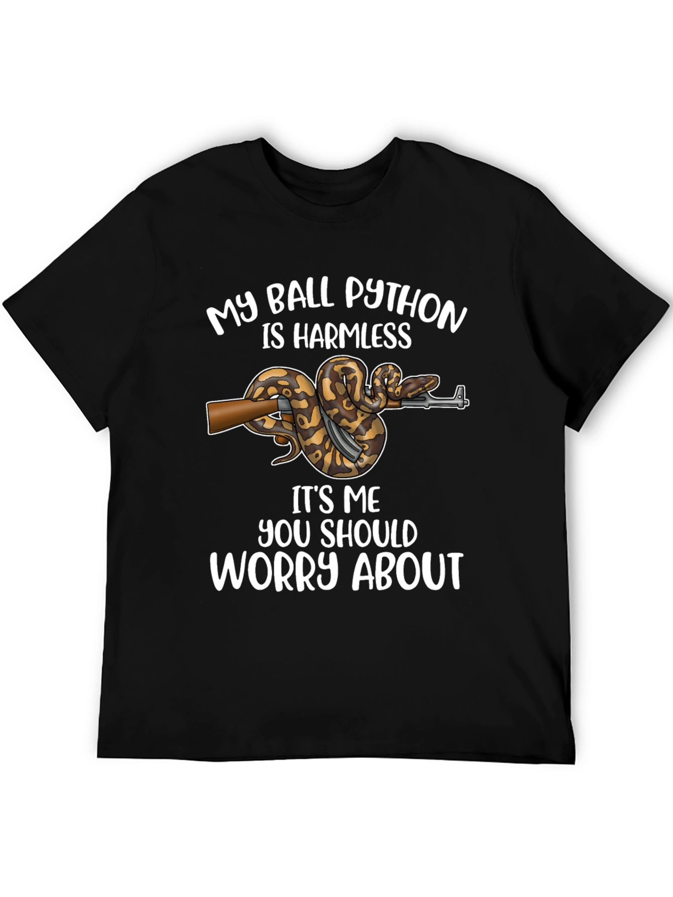 Ball Python Graphic Tee - Harmless