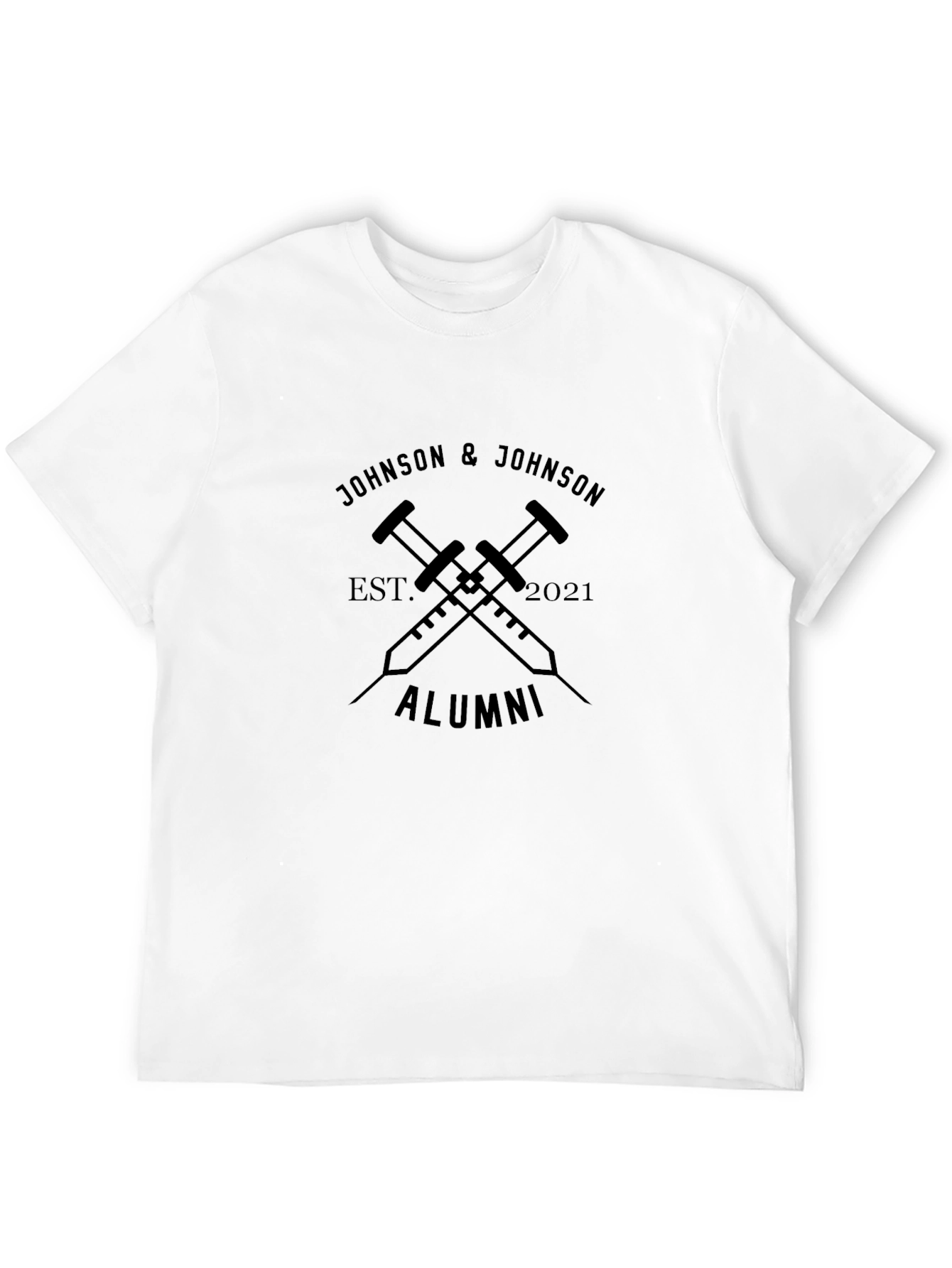 Johnson & Johnson Alumni Black T-Shirt
