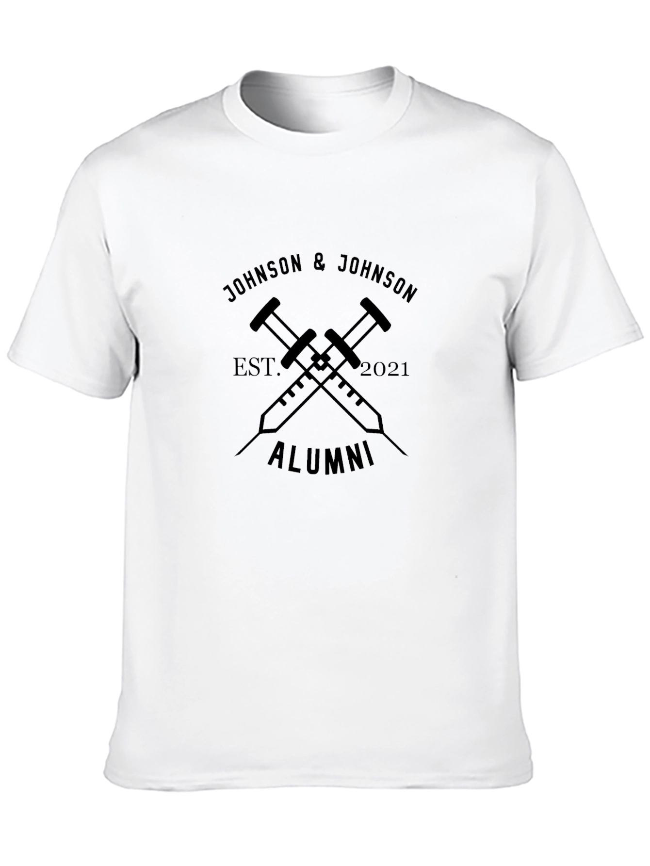 Johnson & Johnson Alumni Black T-Shirt