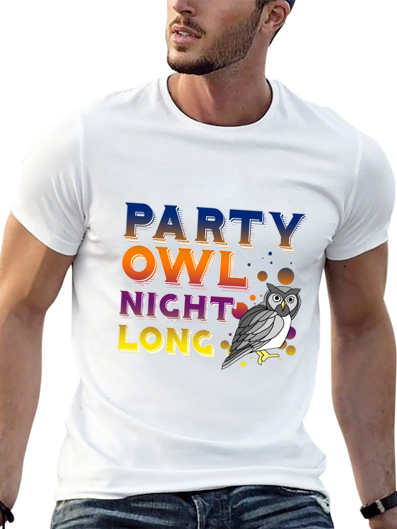 Party Owl Night Long T-Shirt