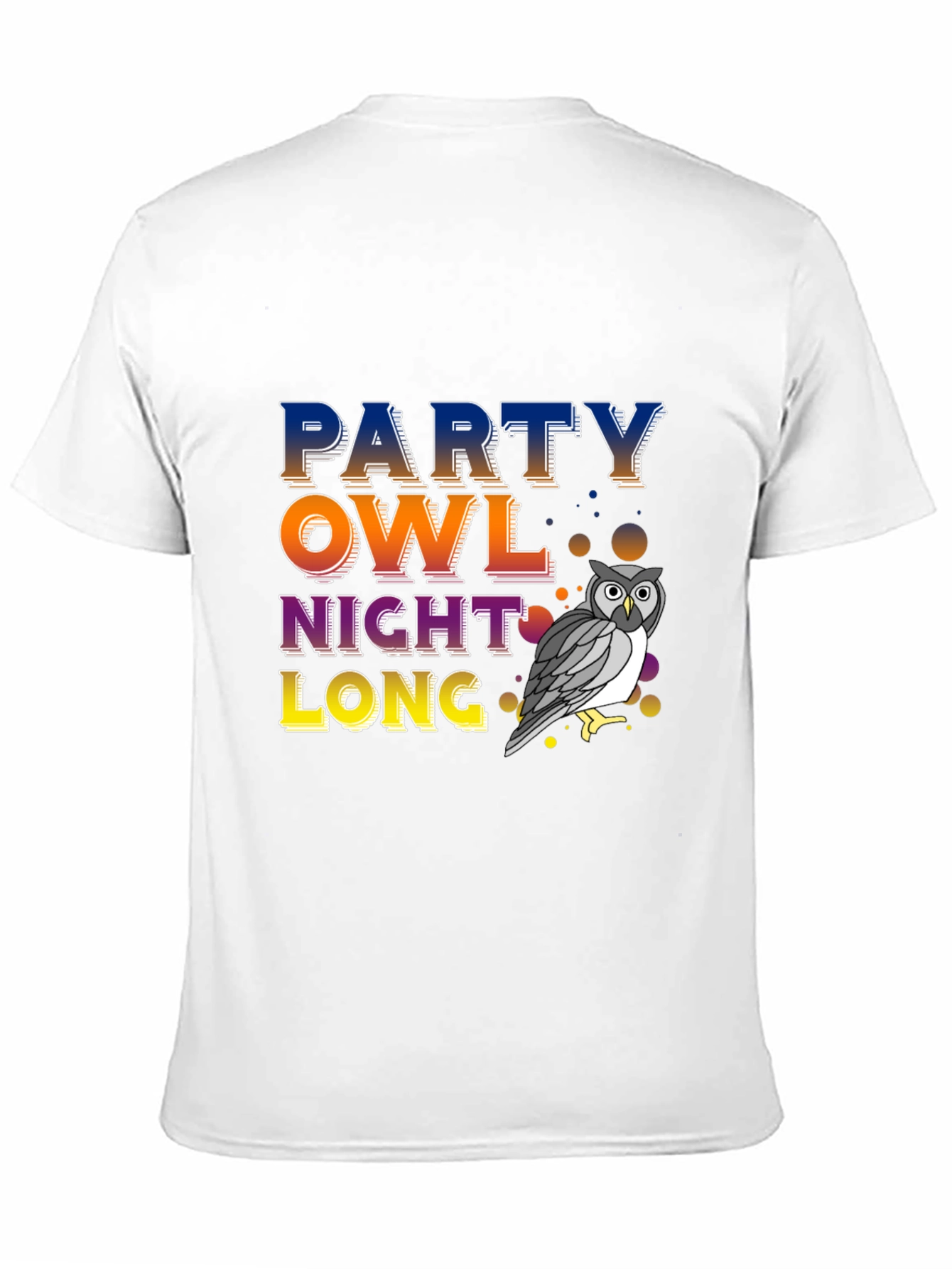 Party Owl Night Long T-Shirt