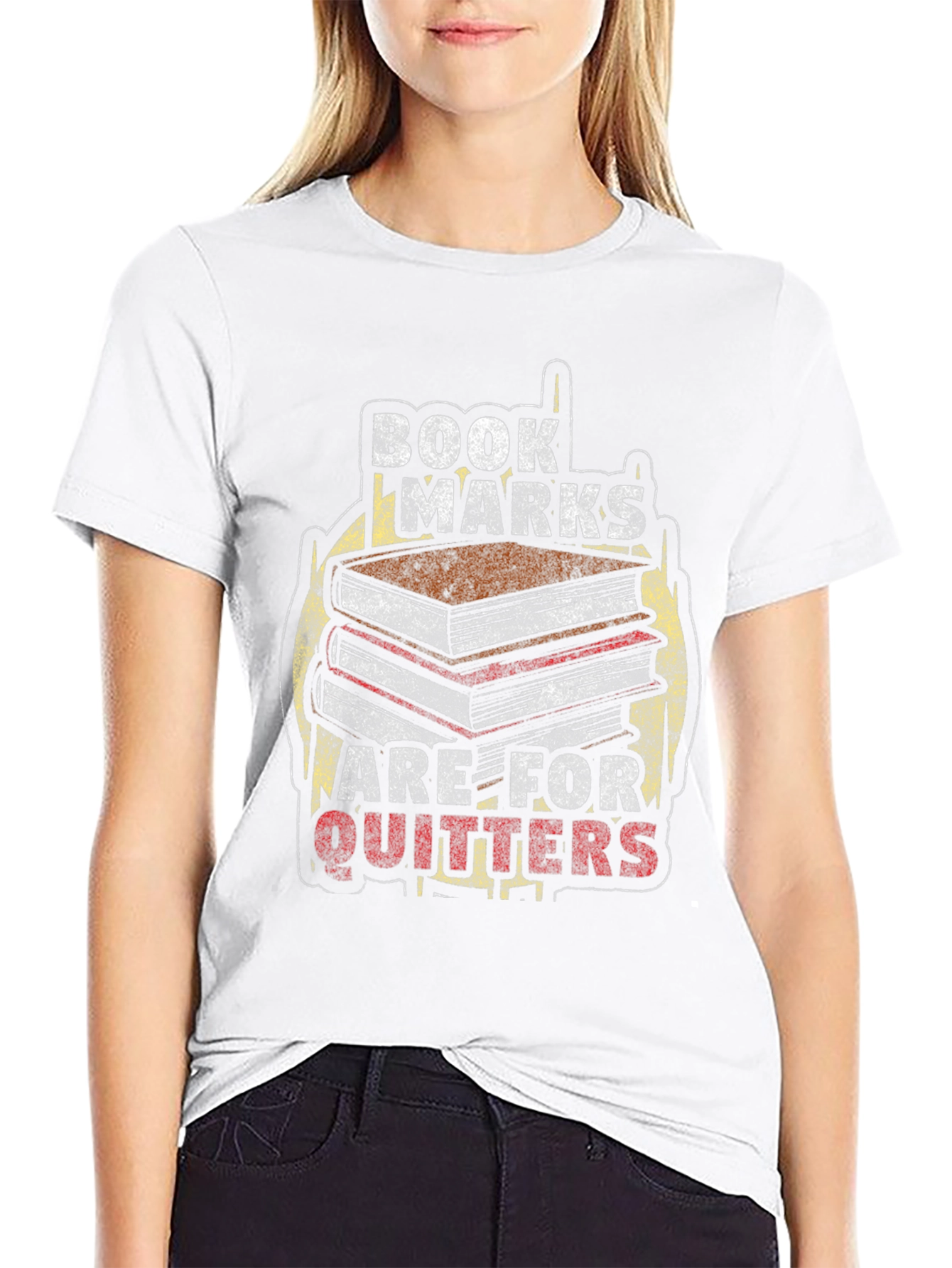 Bookmarks Are For Quitters T-Shirt