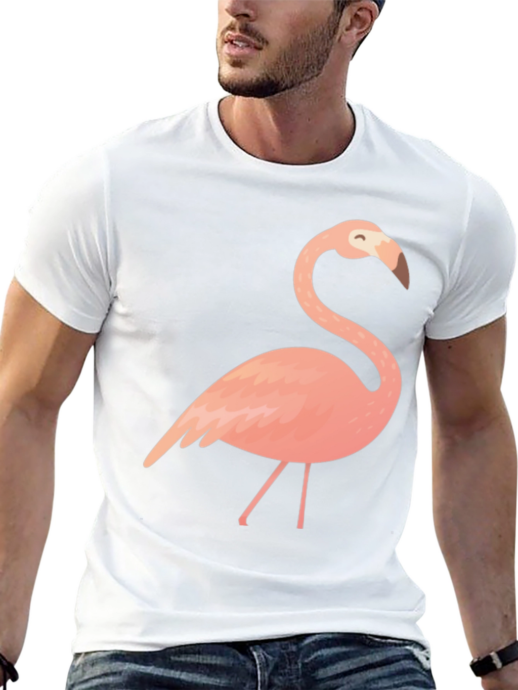Black Flamingo Graphic Tee