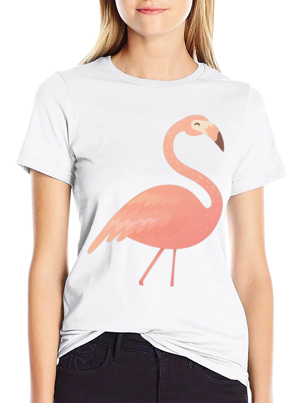 Black Flamingo Graphic Tee