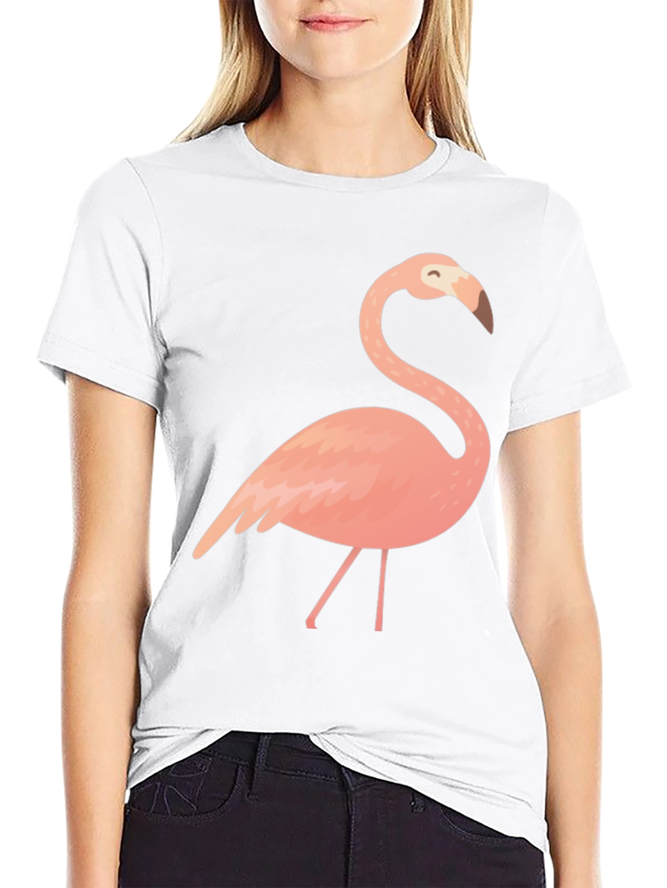 Black Flamingo Graphic Tee