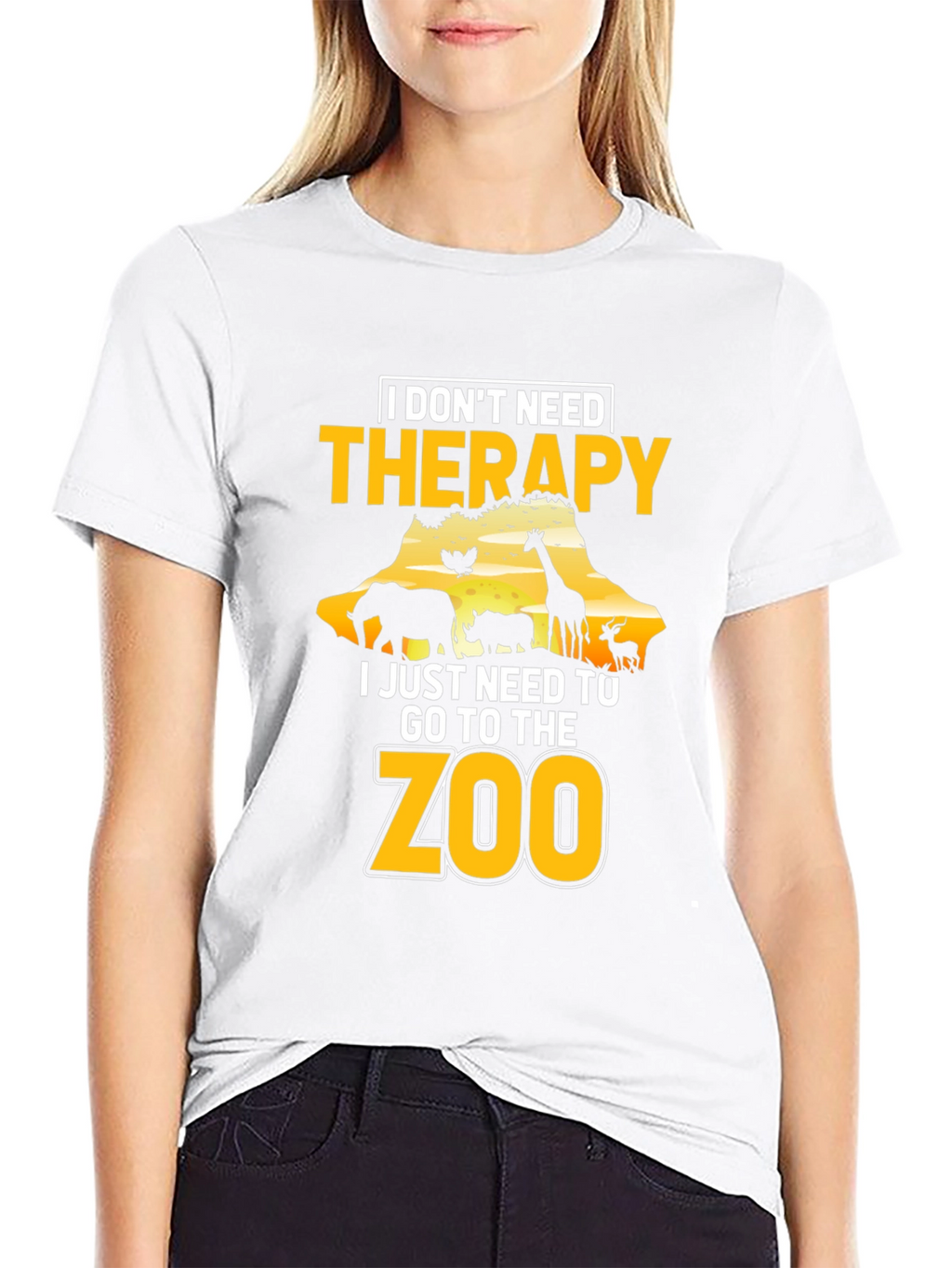 Zoo Therapy T-Shirt: Animal Lover Tee