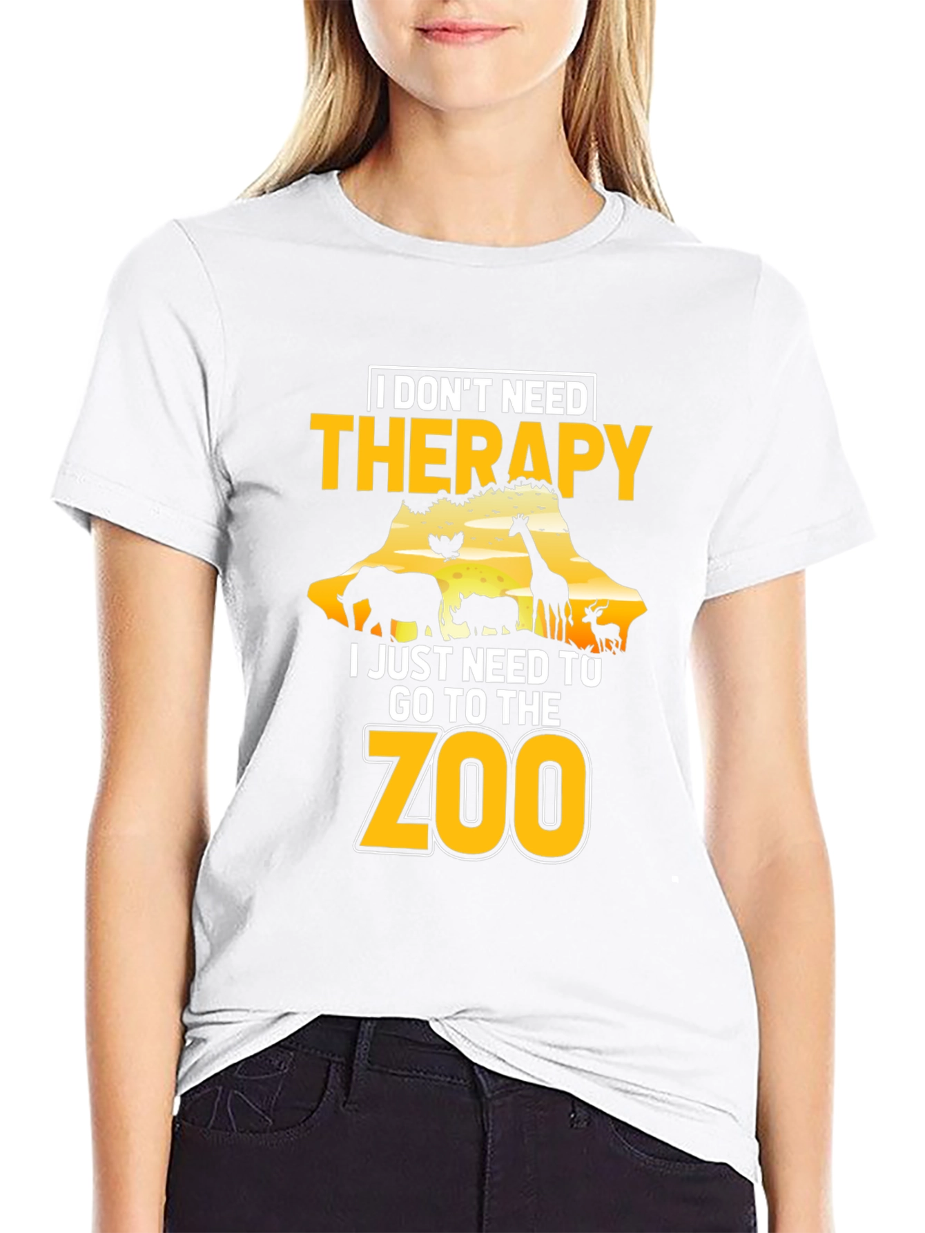 Zoo Therapy T-Shirt: Animal Lover Tee
