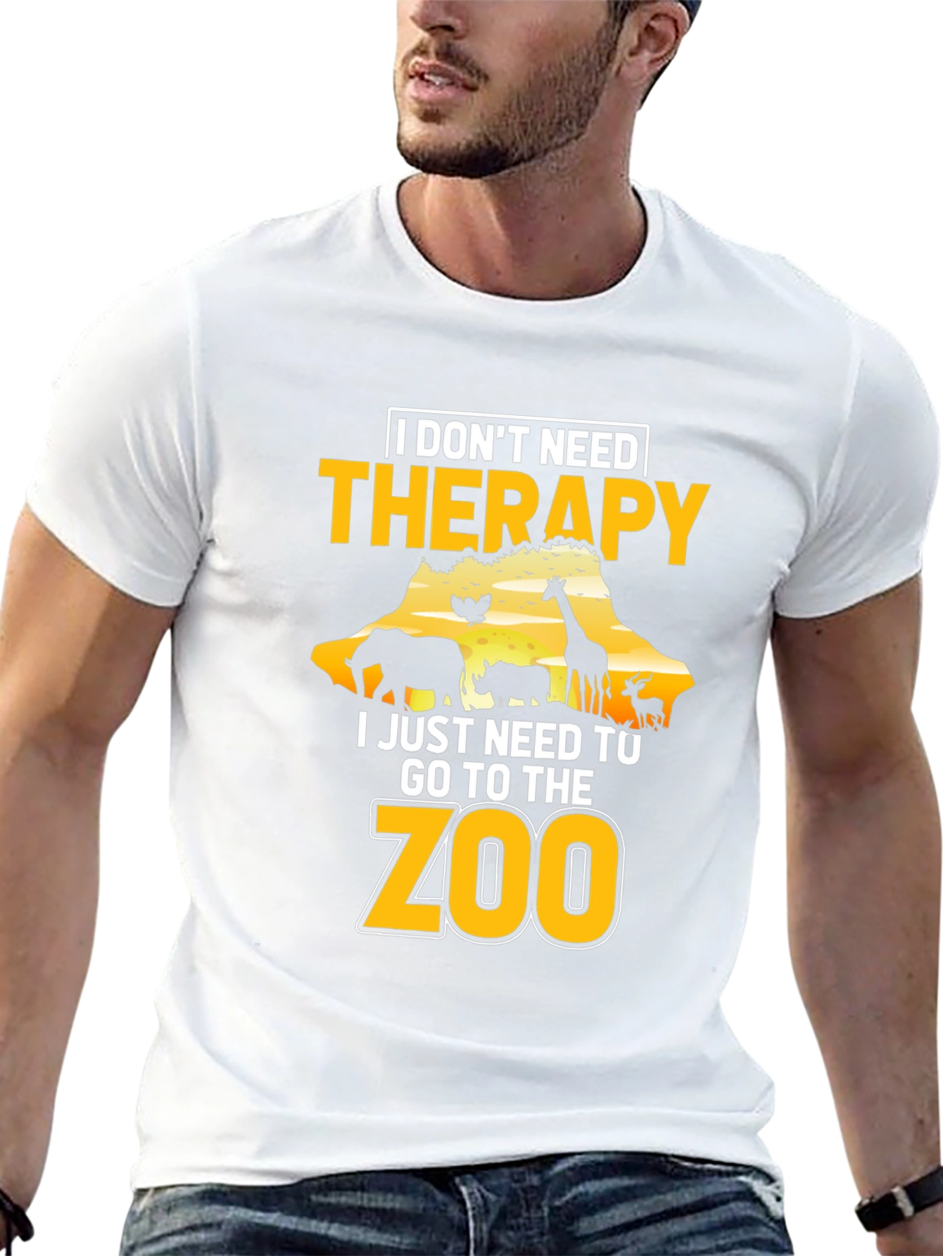 Zoo Therapy T-Shirt: Animal Lover Tee