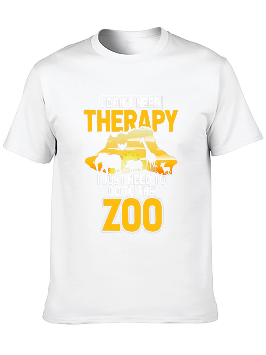 Zoo Therapy T-Shirt: Animal Lover Tee
