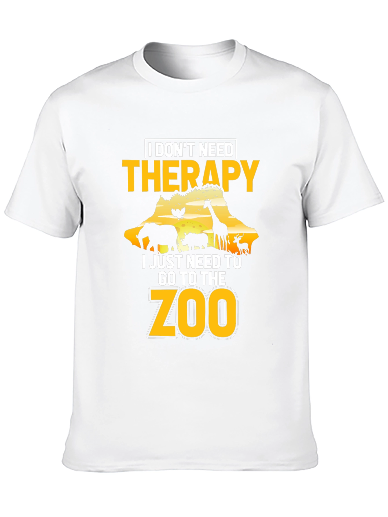 Zoo Therapy T-Shirt: Animal Lover Tee