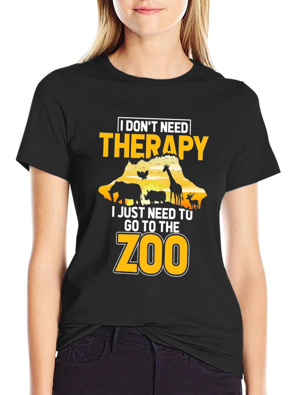 Zoo Therapy T-Shirt: Animal Lover Tee