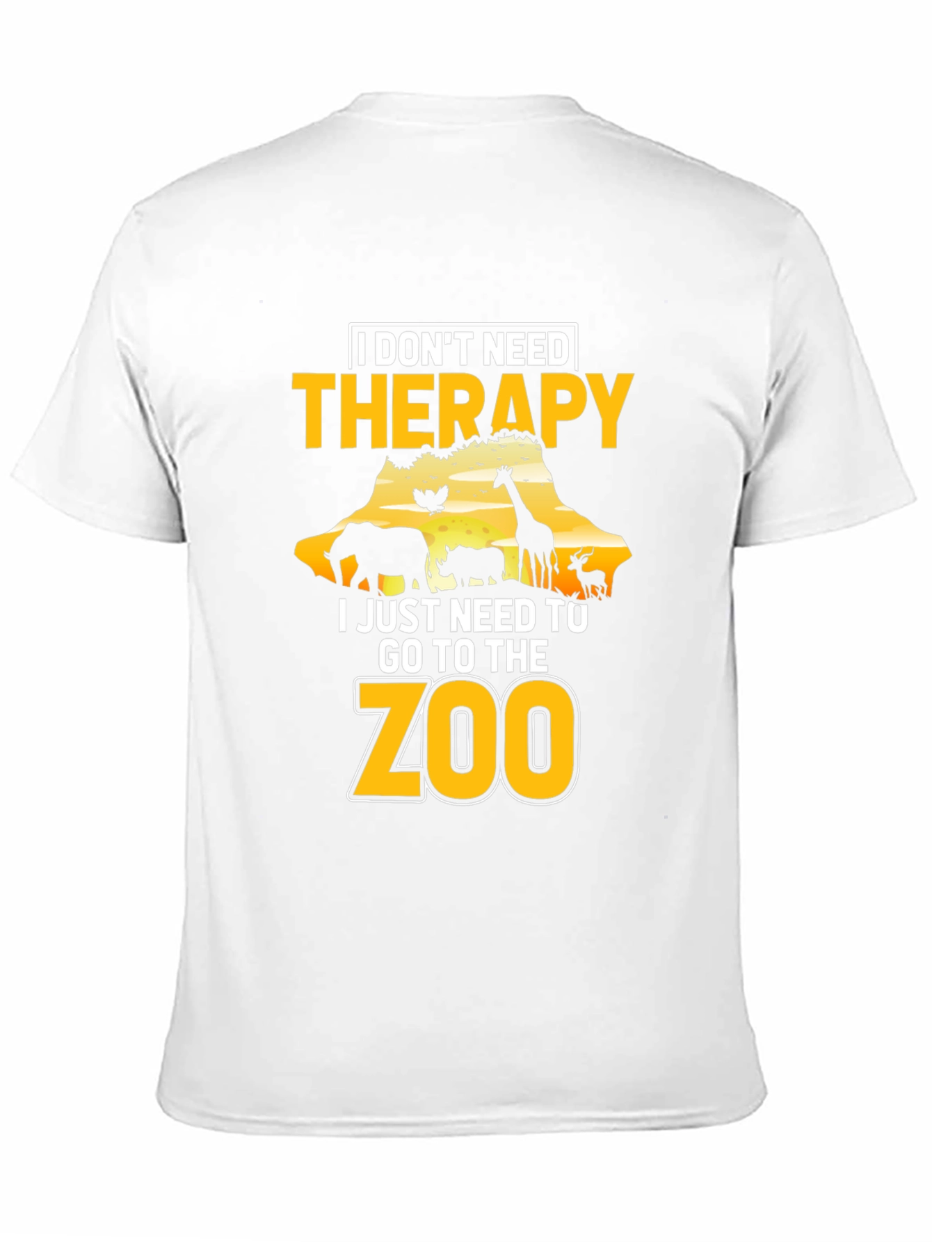 Zoo Therapy T-Shirt: Animal Lover Tee