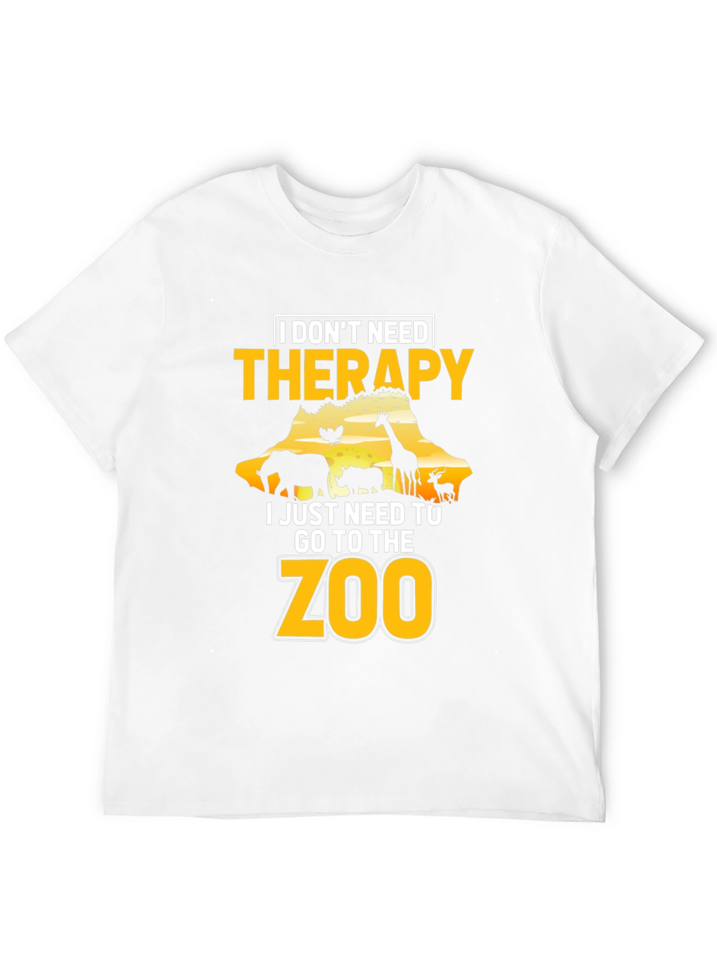 Zoo Therapy T-Shirt: Animal Lover Tee