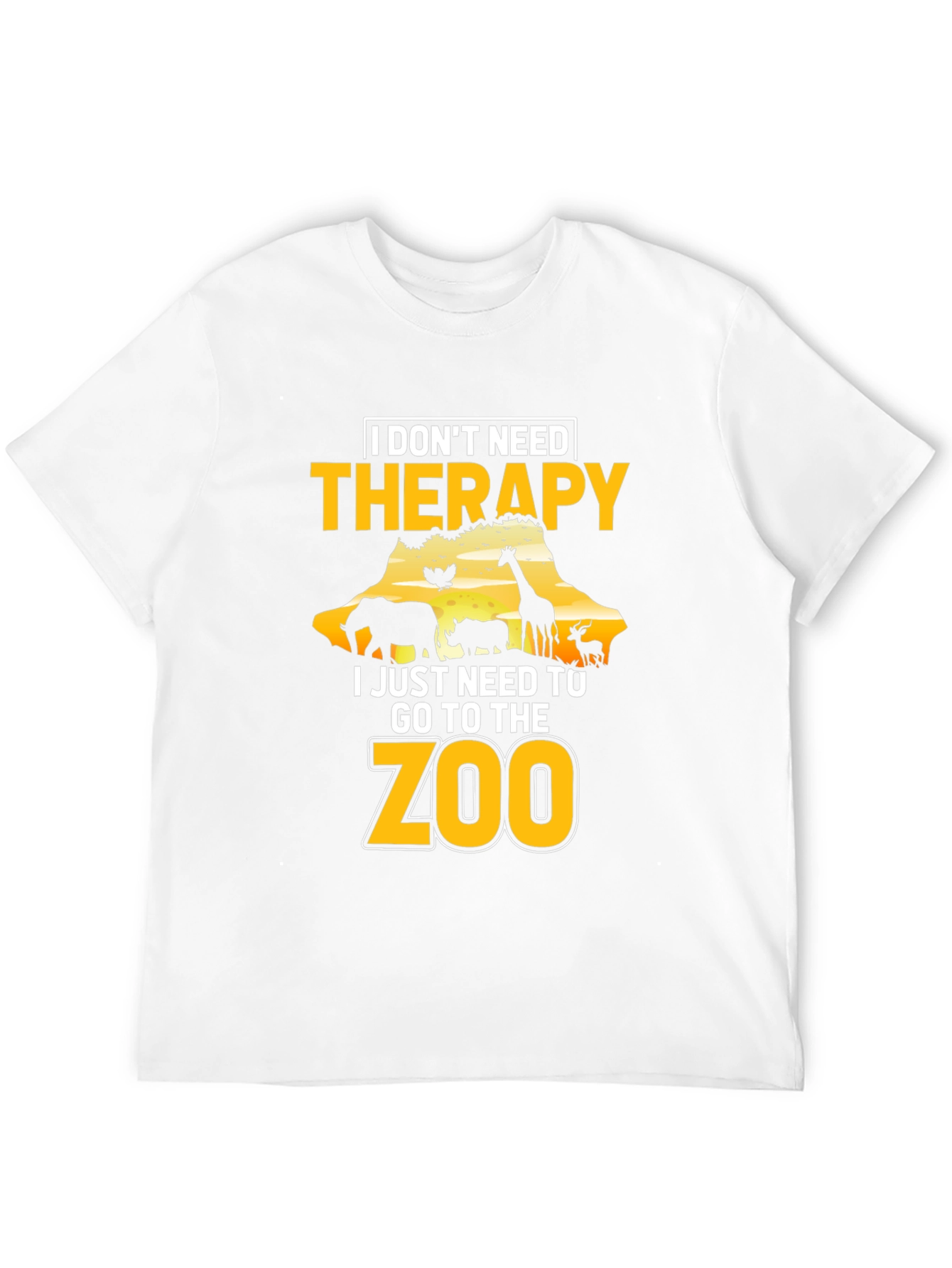 Zoo Therapy T-Shirt: Animal Lover Tee