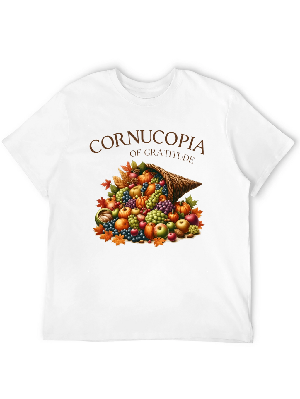 Cornucopia of Gratitude Thanksgiving T-Shirt