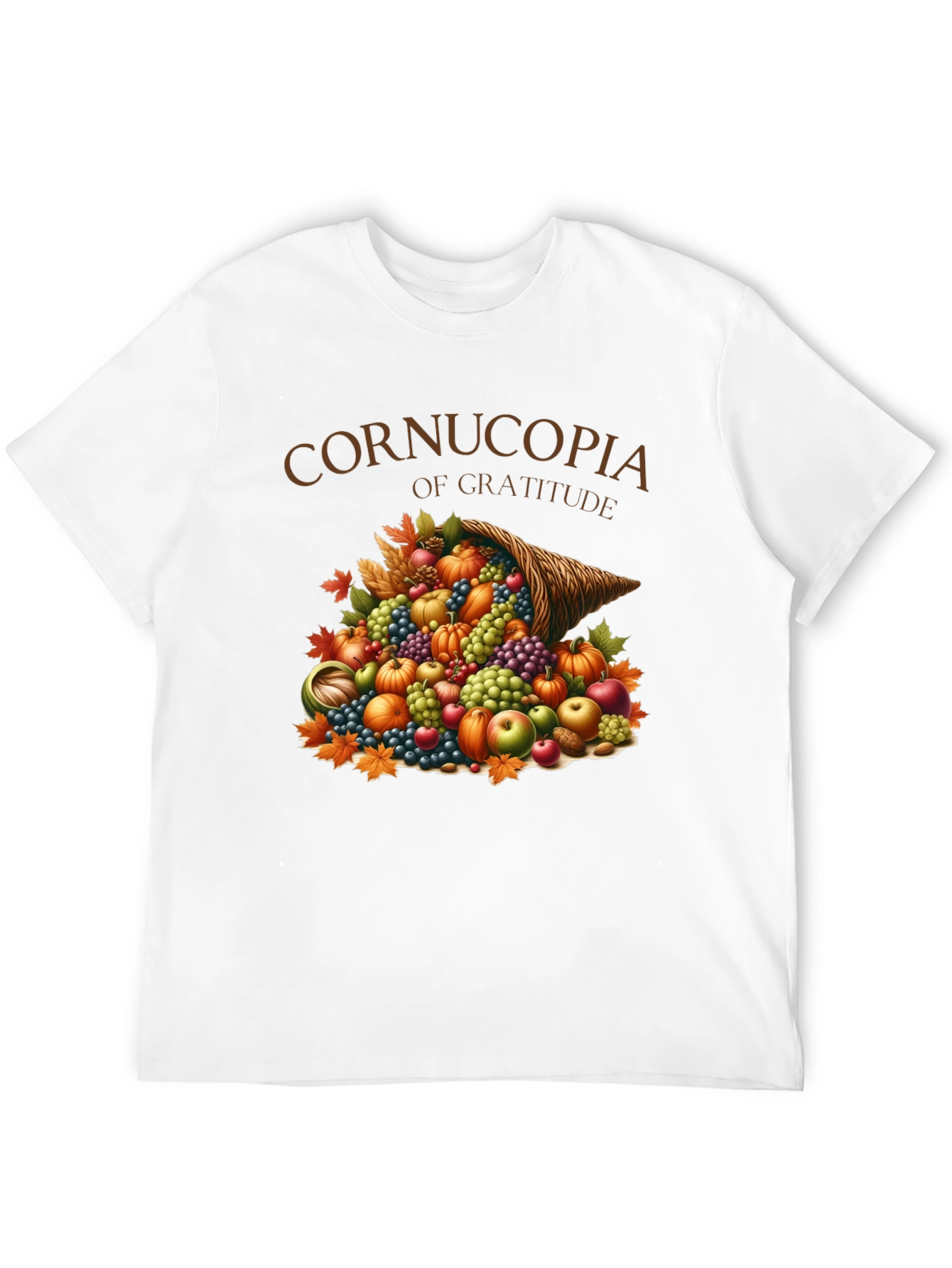Cornucopia of Gratitude Thanksgiving T-Shirt
