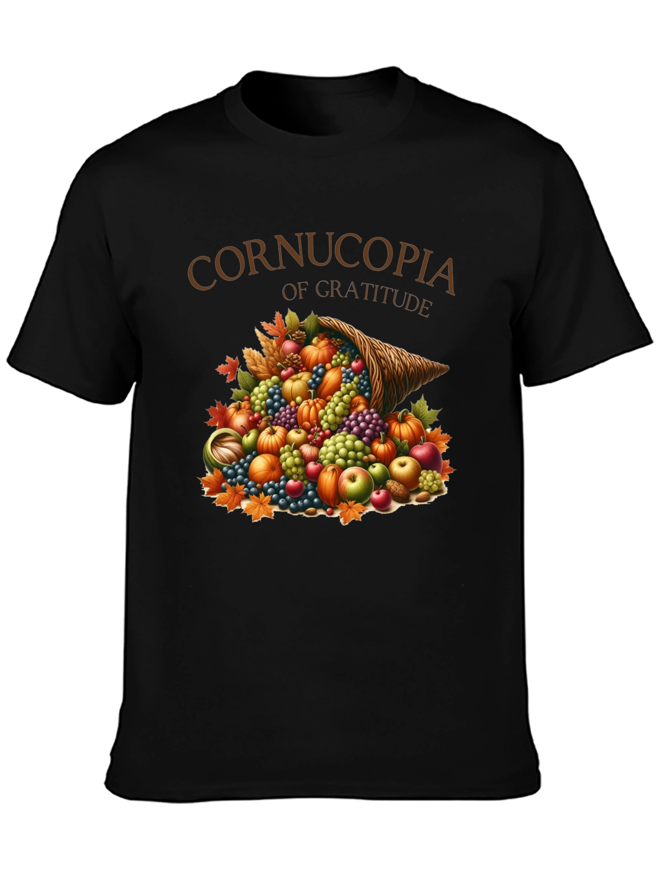 Cornucopia of Gratitude Thanksgiving T-Shirt