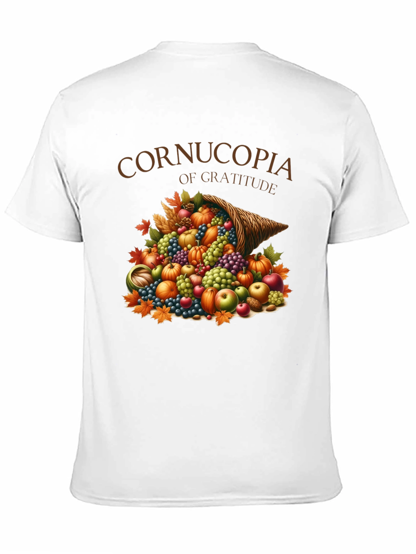 Cornucopia of Gratitude Thanksgiving T-Shirt