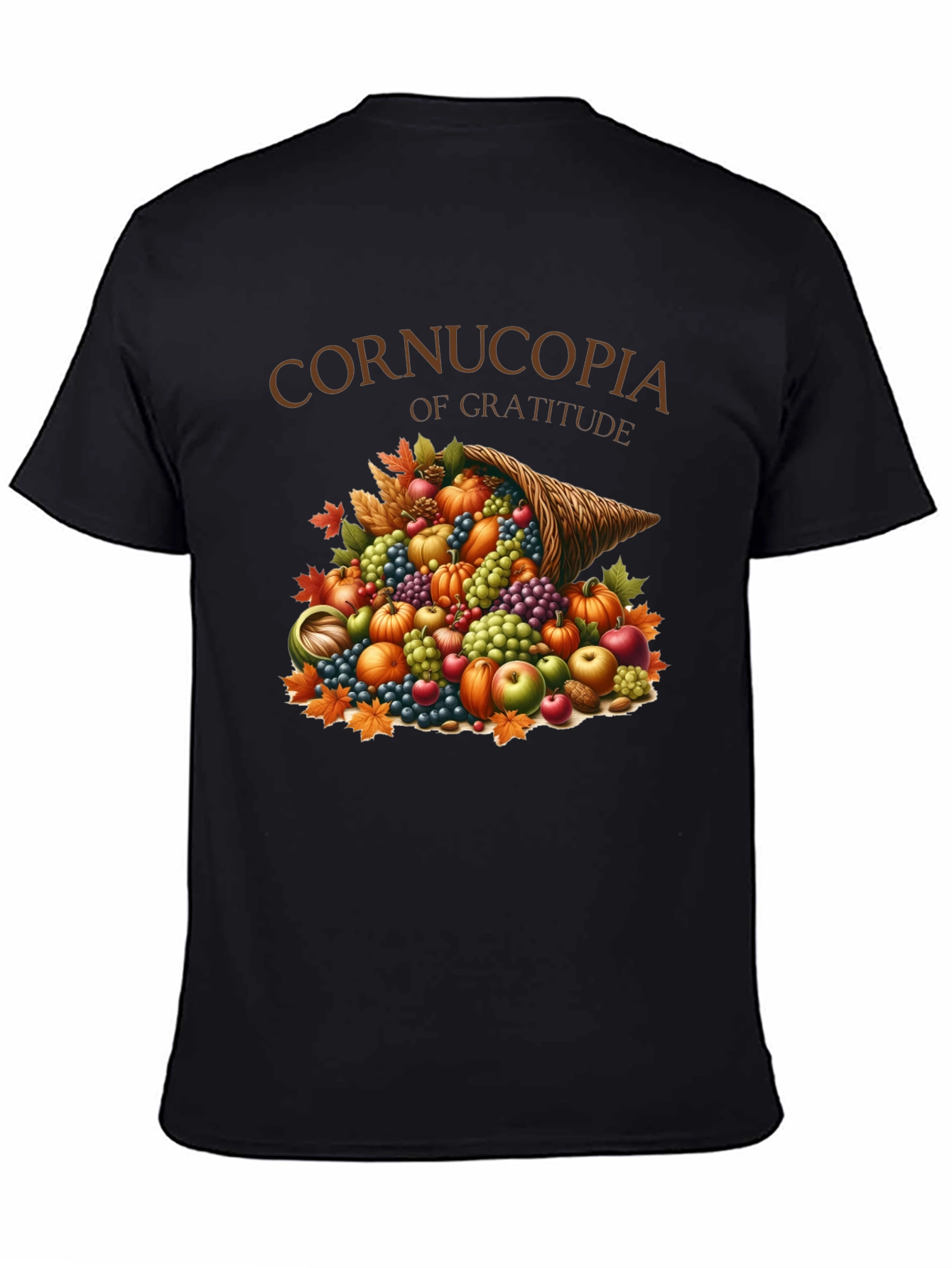 Cornucopia of Gratitude Thanksgiving T-Shirt