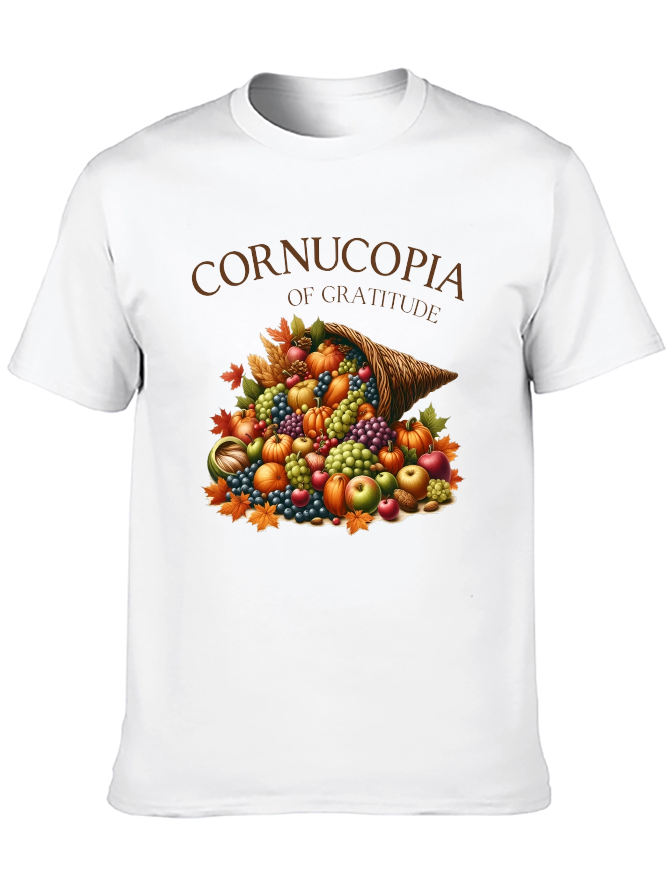 Cornucopia of Gratitude Thanksgiving T-Shirt