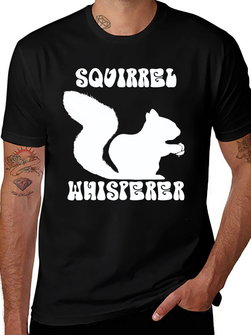 Squirrel Whisperer Graphic T-Shirt