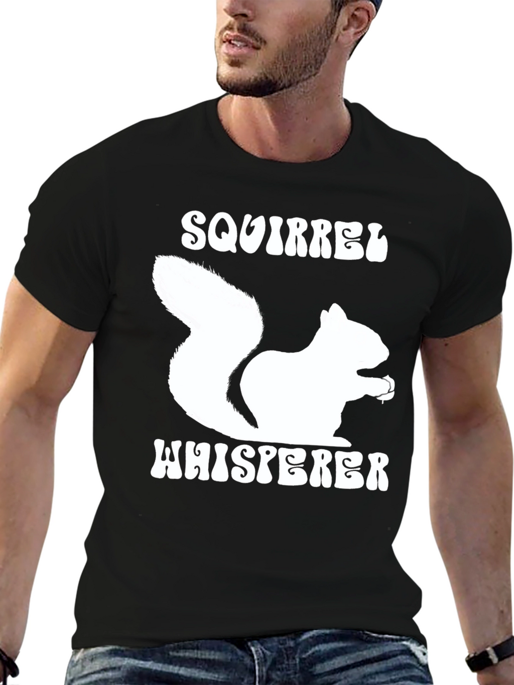Squirrel Whisperer Graphic T-Shirt