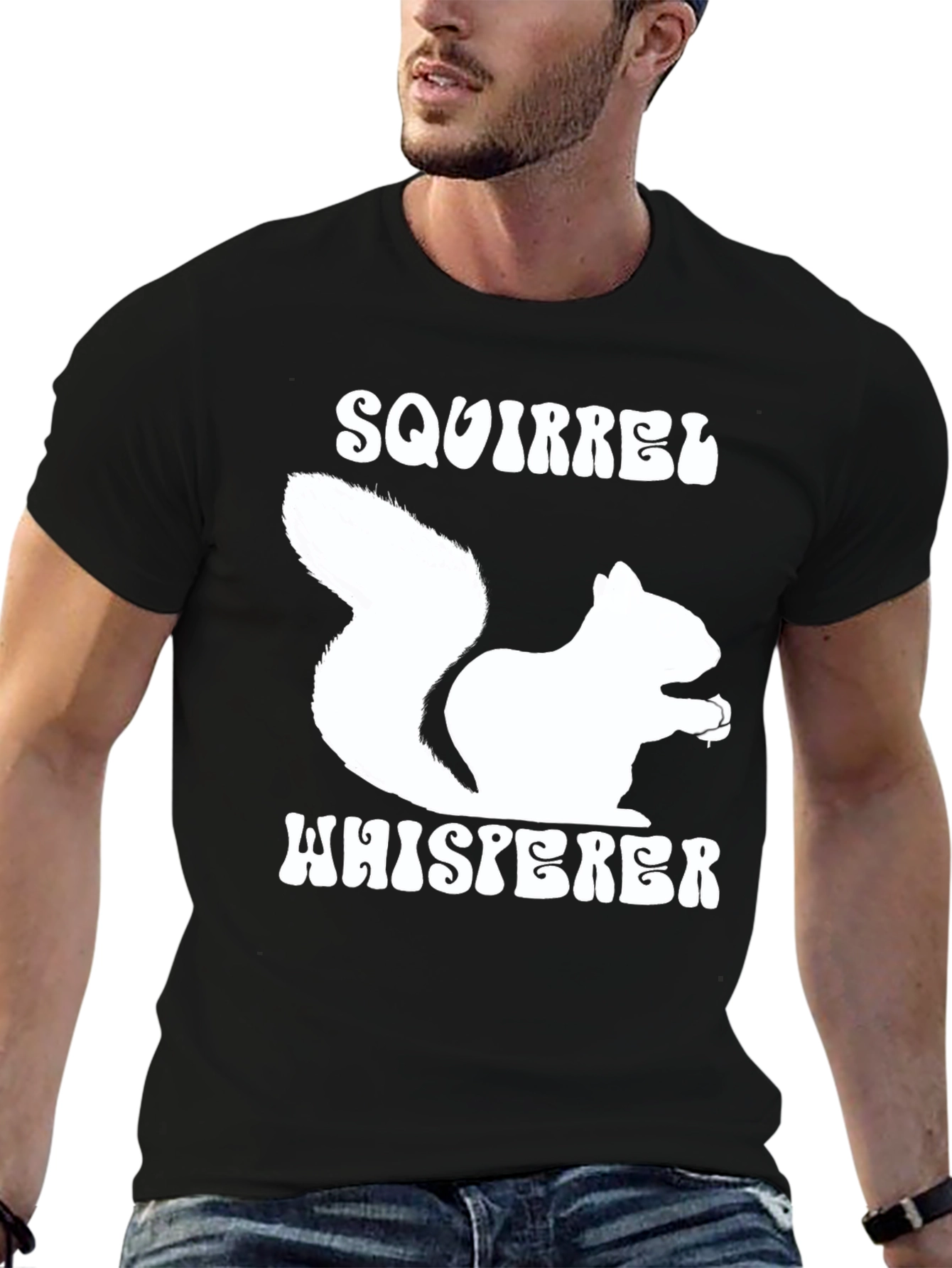 Squirrel Whisperer Graphic T-Shirt