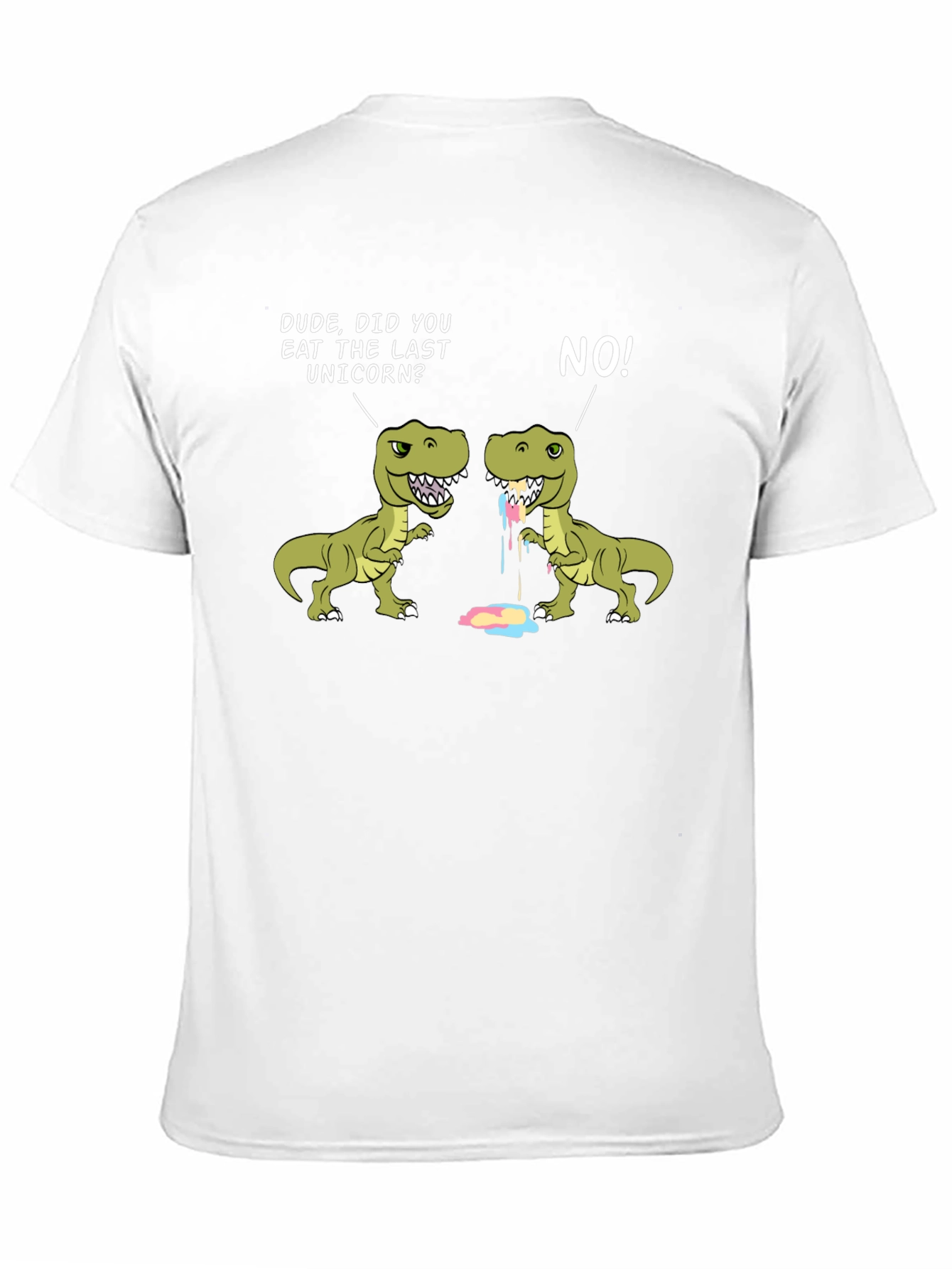 Dinosaur Last Unicorn Graphic Tee - Black
