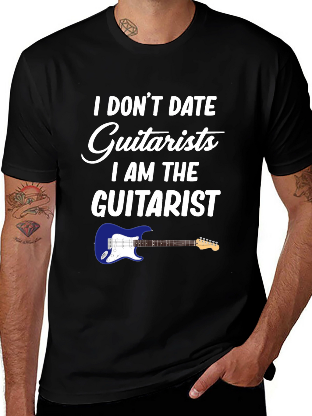 I Dont Date Guitarists T-Shirt