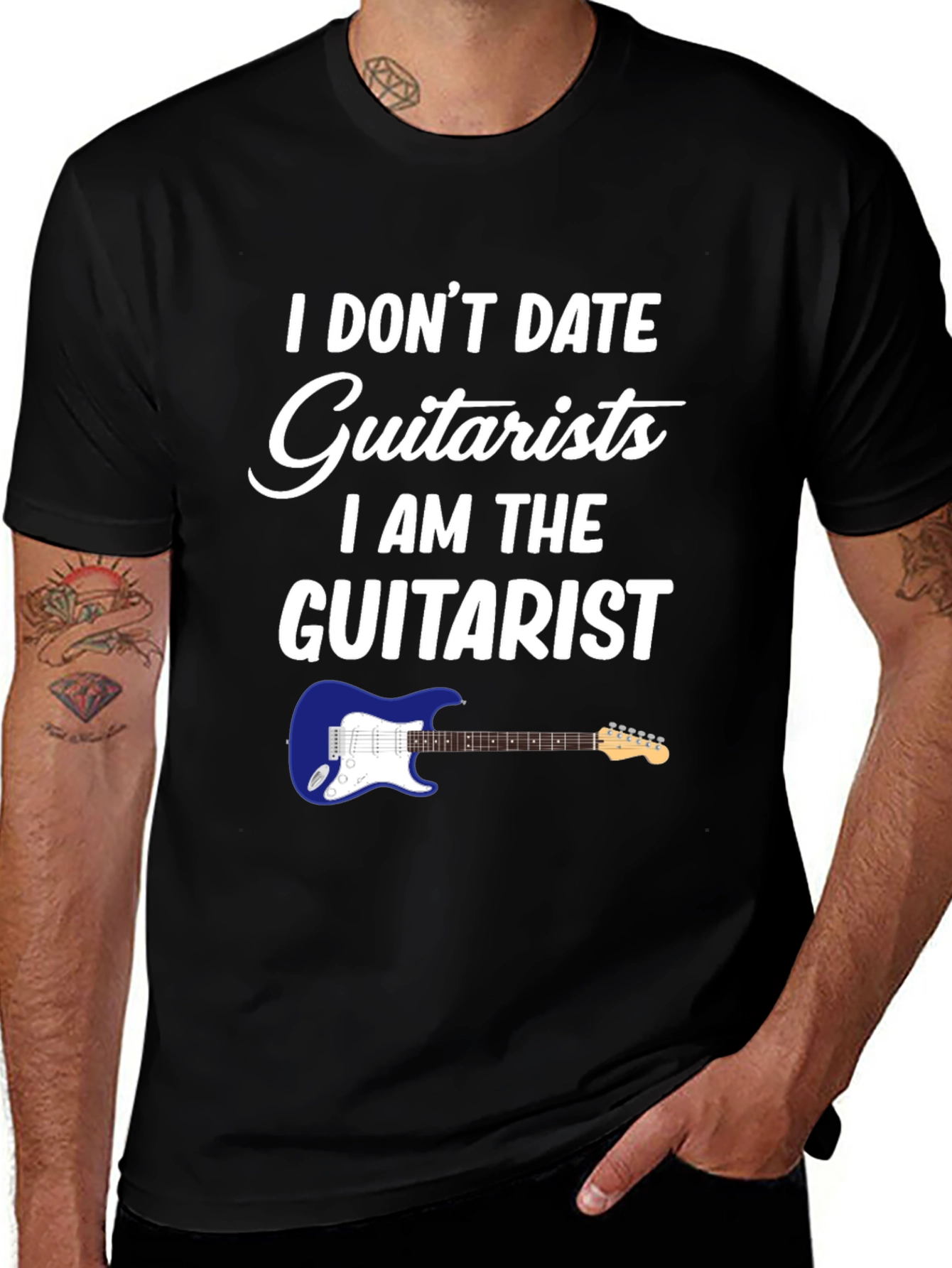 I Dont Date Guitarists T-Shirt