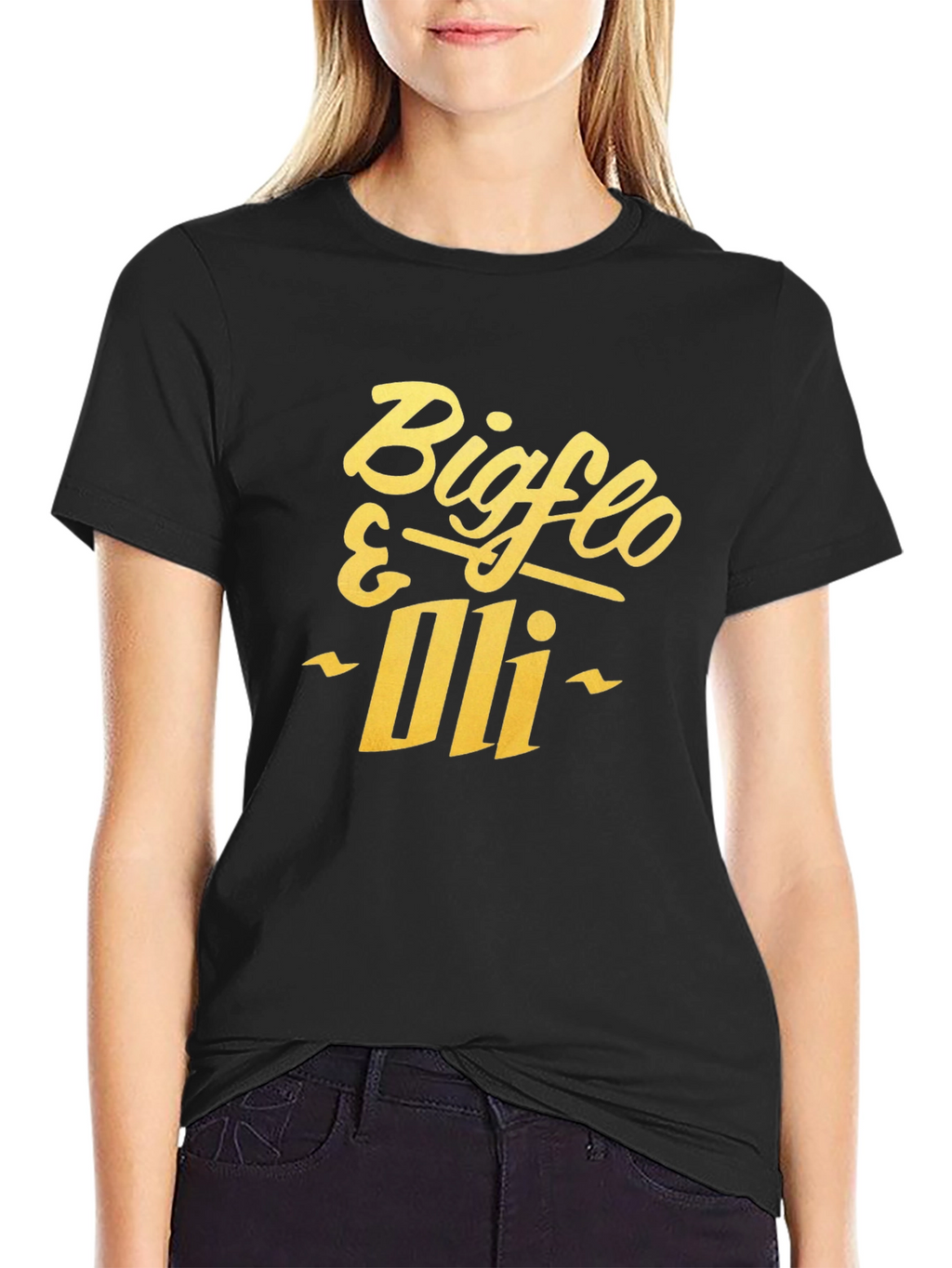 Bigflo & Oli Black Graphic Tee