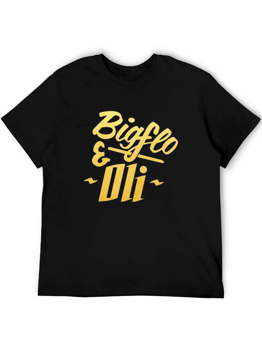 Bigflo & Oli Black Graphic Tee