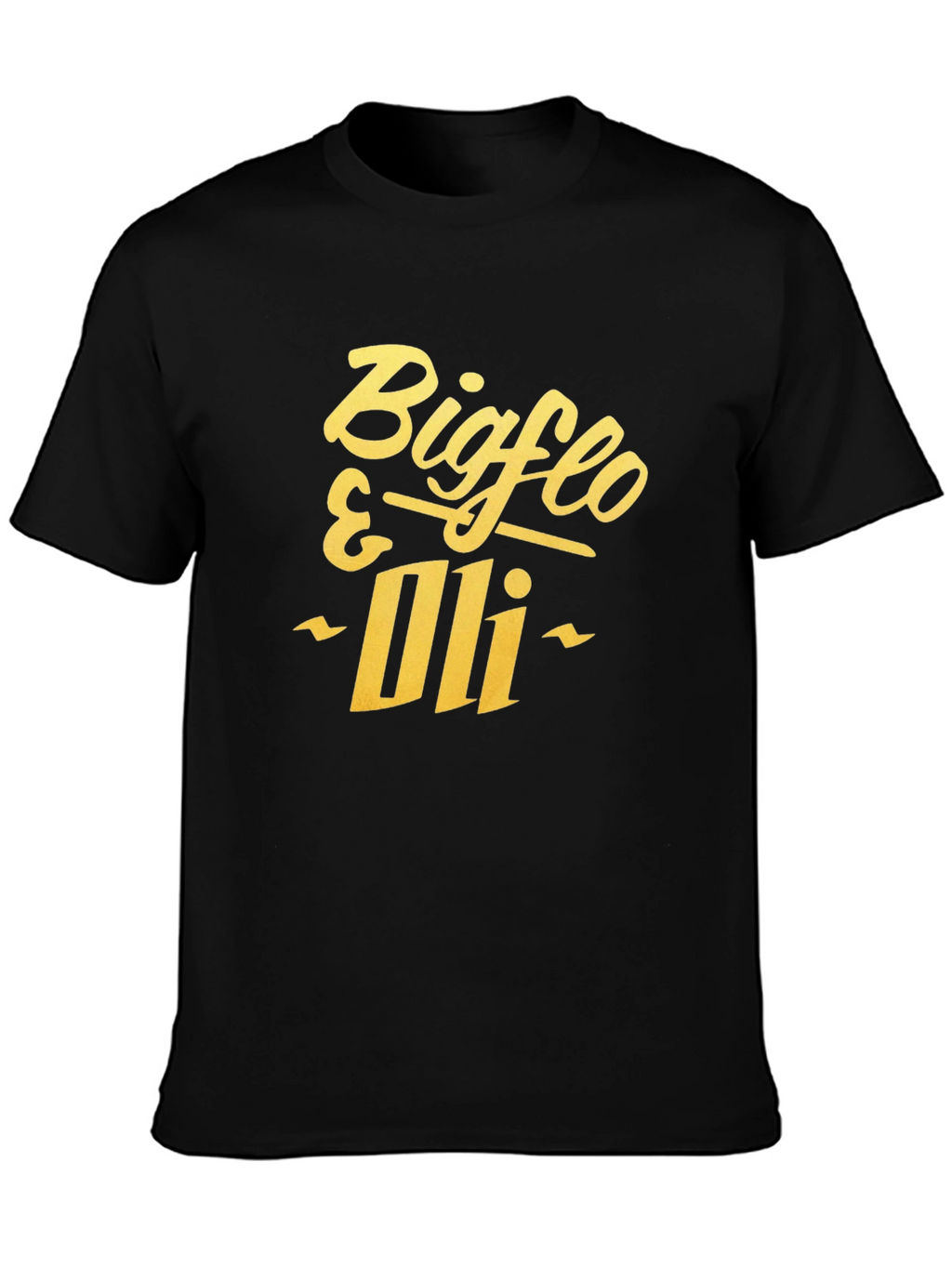 Bigflo & Oli Black Graphic Tee