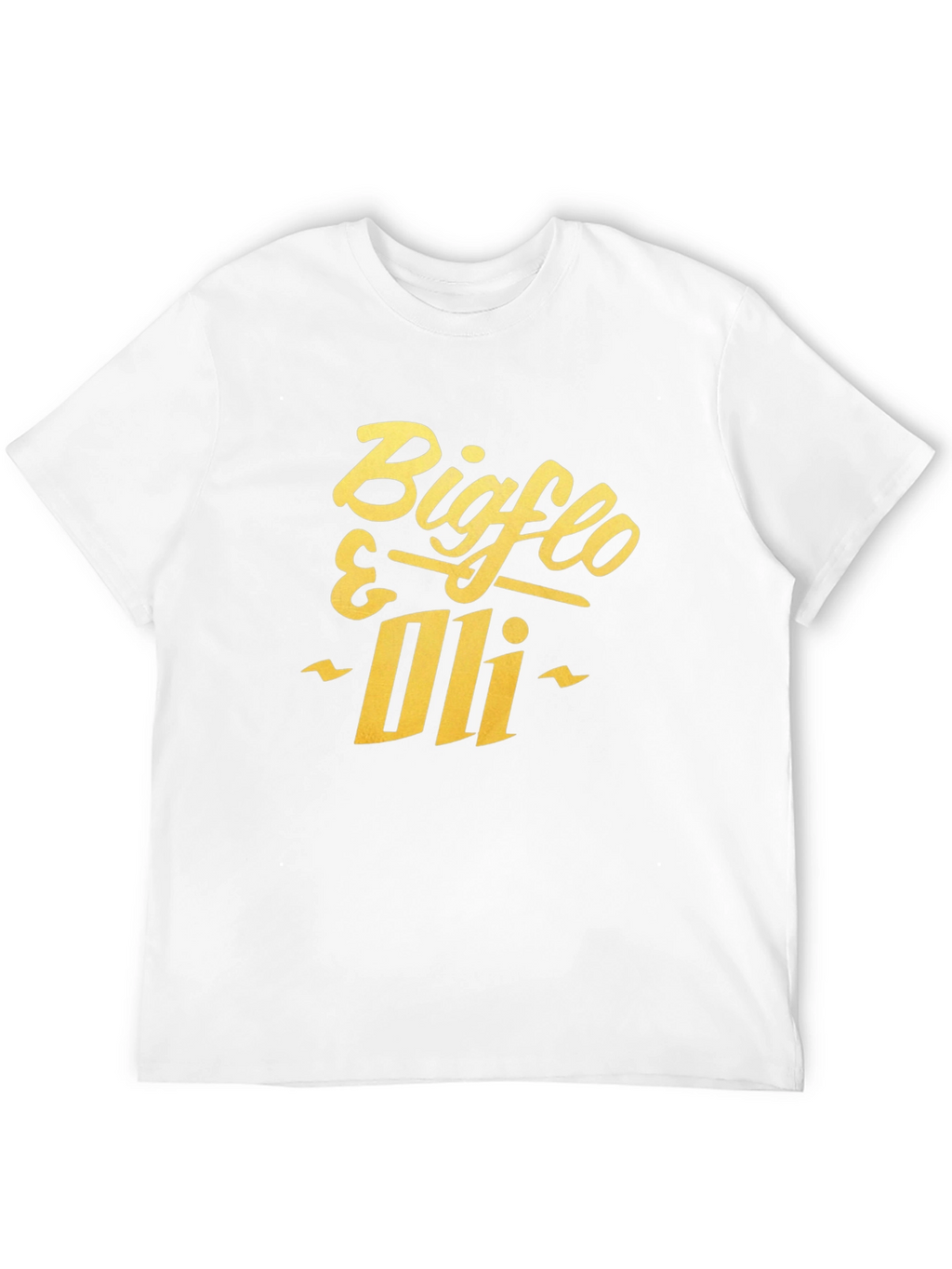 Bigflo & Oli Black Graphic Tee