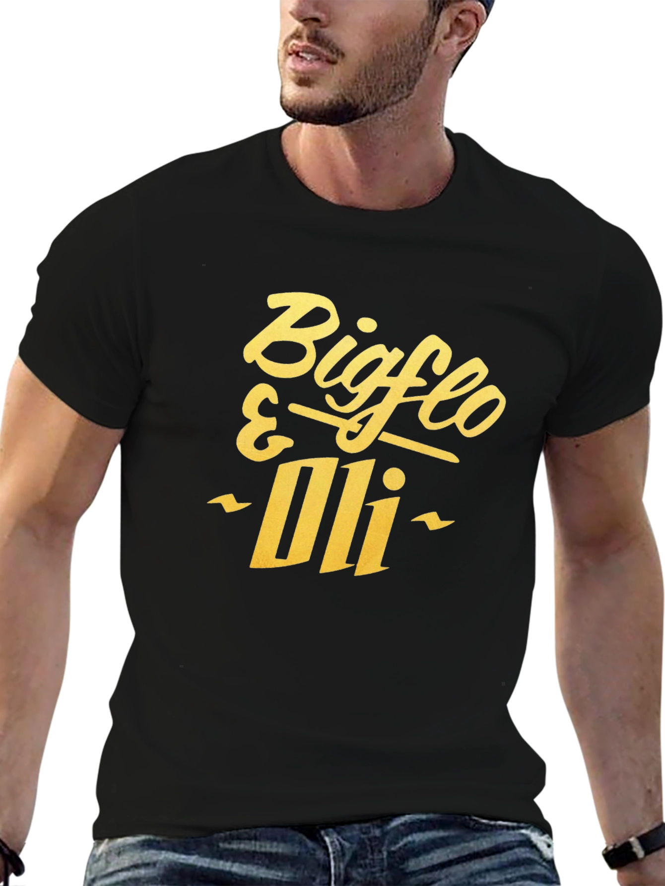 Bigflo & Oli Black Graphic Tee
